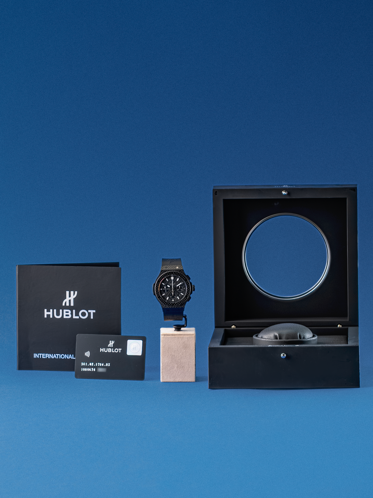 Hublot Big Bang Carbon Chronograph, 44mm, Full Set de 2018 ref. 301.QX.1724.RX