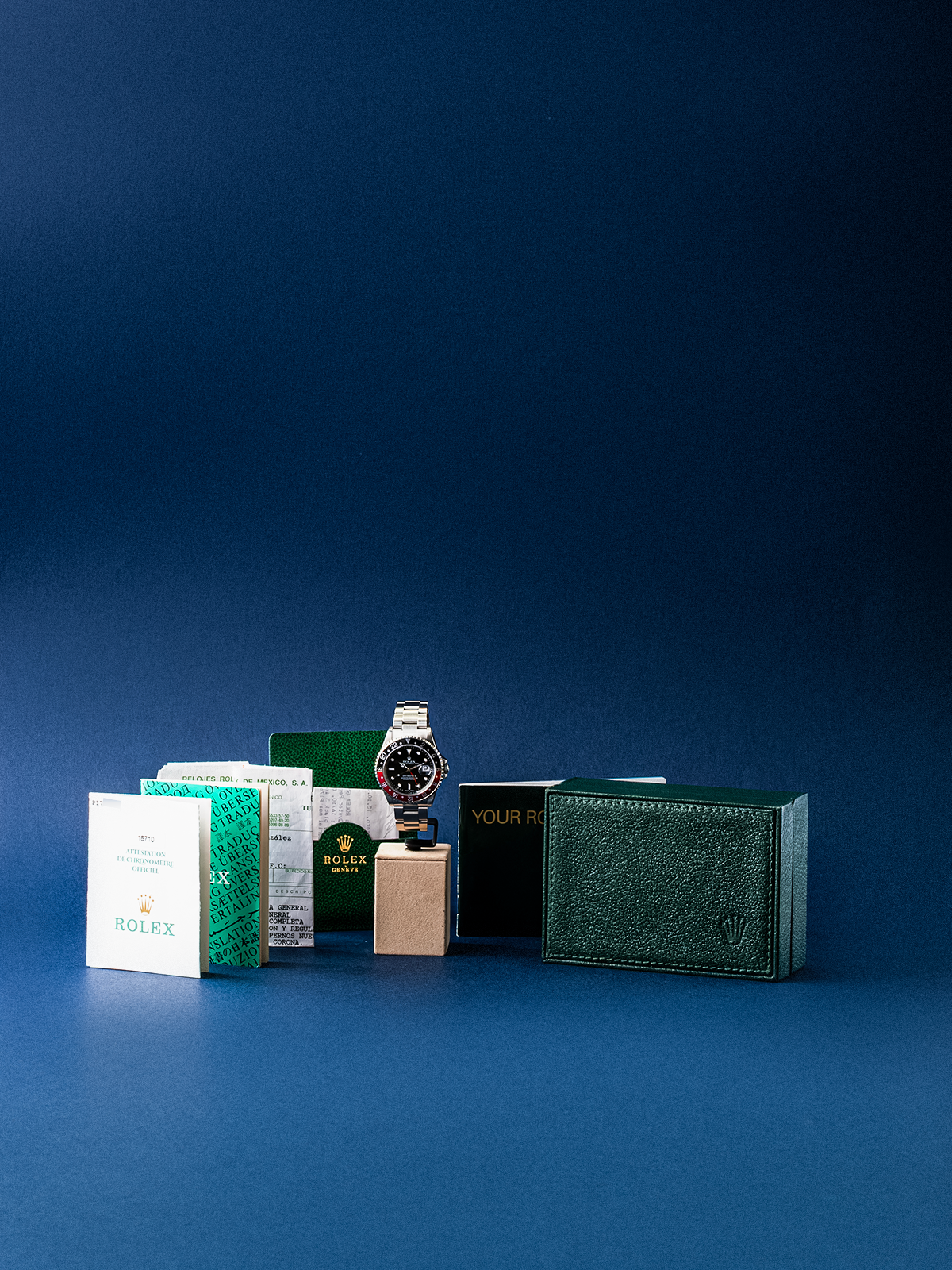 Rolex GMT Master ll Ref.16710 "Coke" Full-Set de 2000
