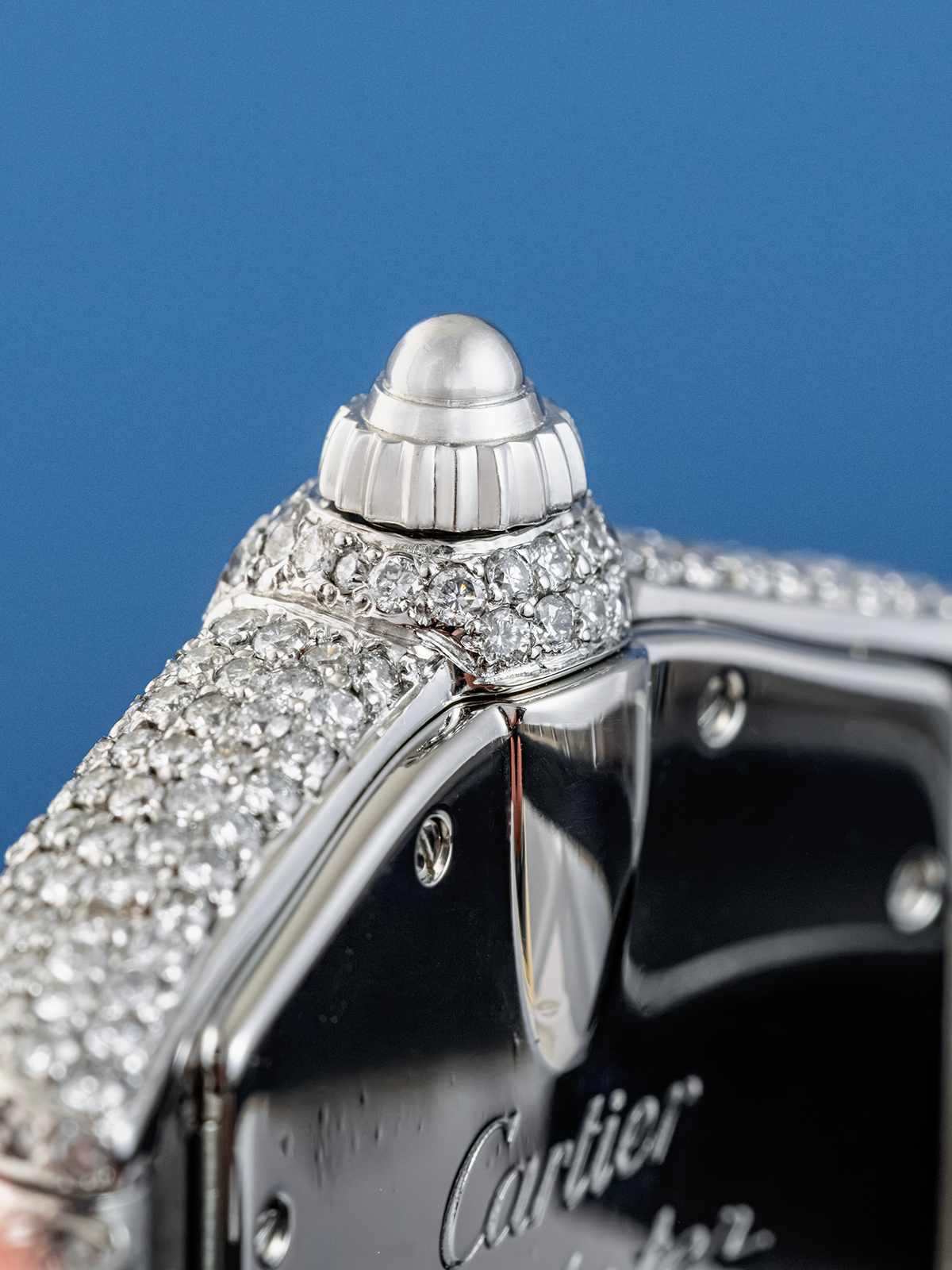 Cartier Roadster Acero Iced ref. 2510 de 2005