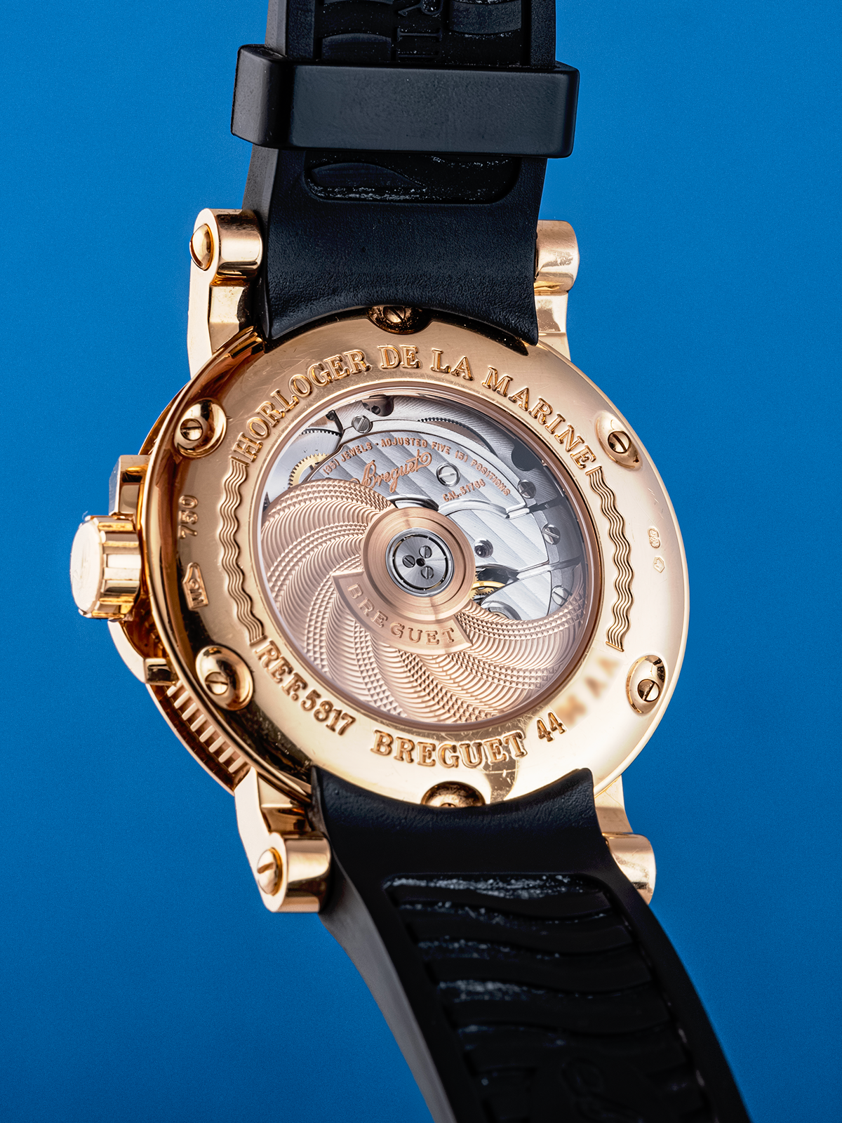 Breguet Marine Pink Gold 39mm Ref. 5817BR/Z2/5V8 de 2015