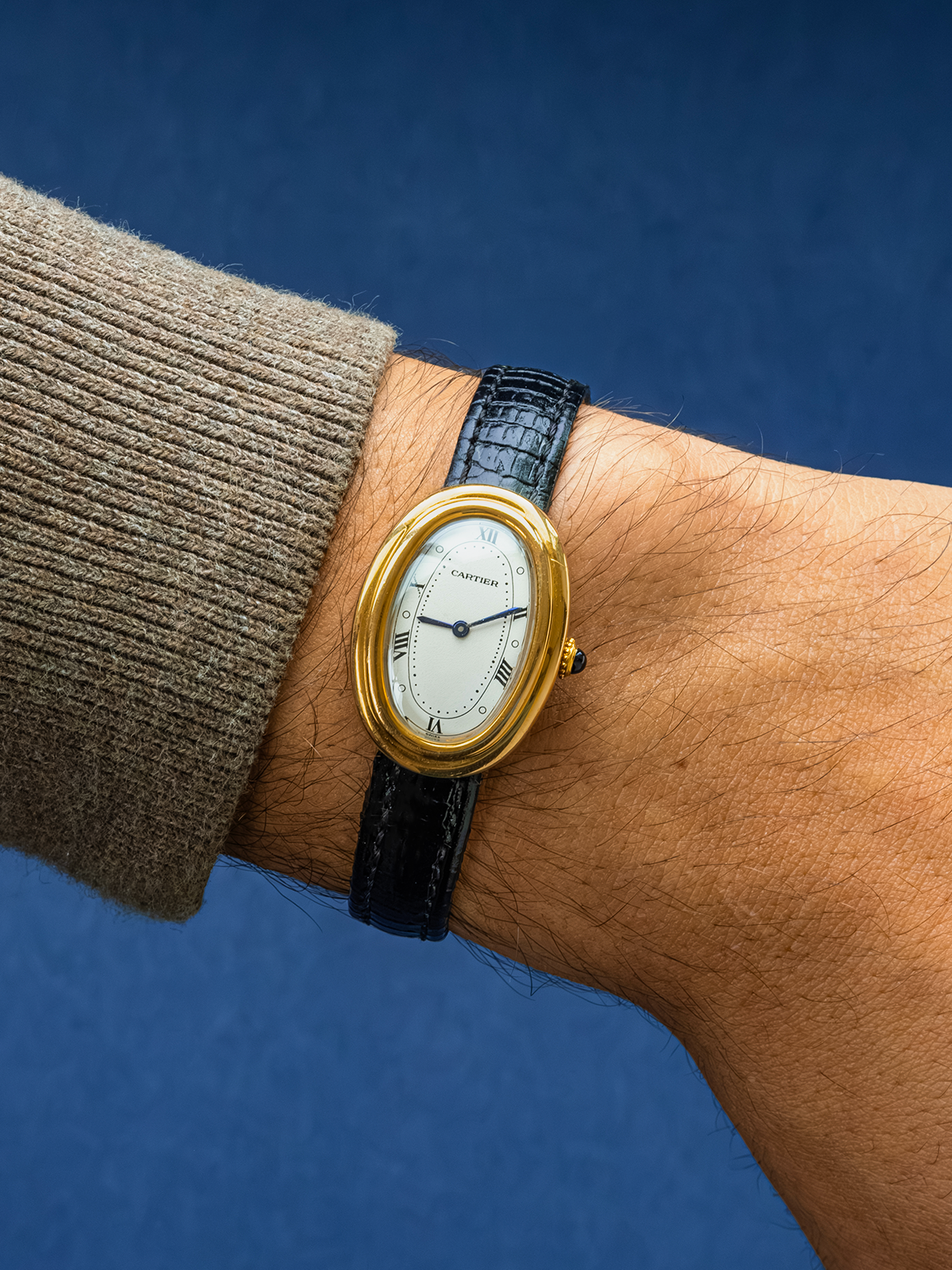 Cartier Baignoire SM "New York" Electroplated de 1975