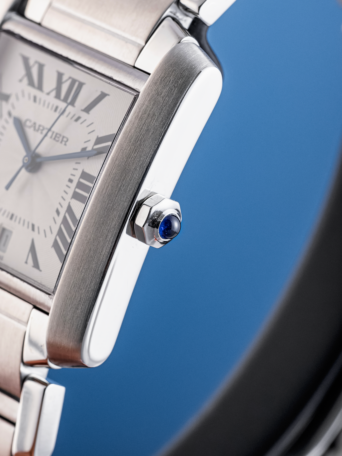 Cartier Tank Française L acero, 28x32mm ref. 2302 del 2003