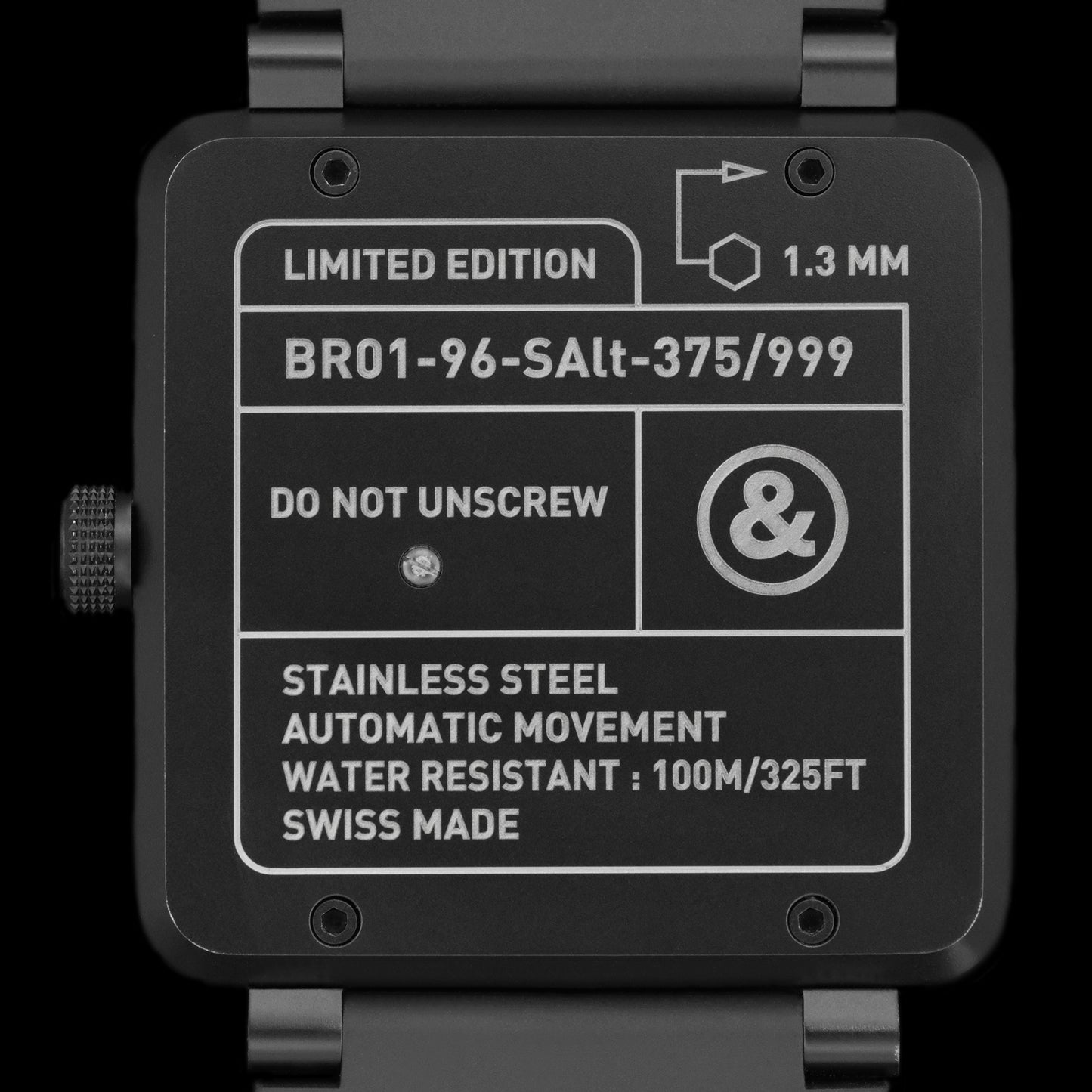 Bel & Ross ref.01-96-SAlt-375/999