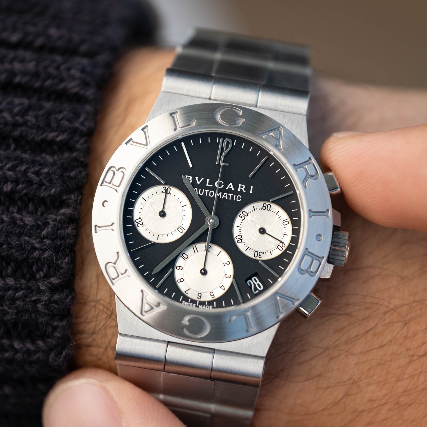 Bvlgari Diagono Chronograph CHW35G de 2007