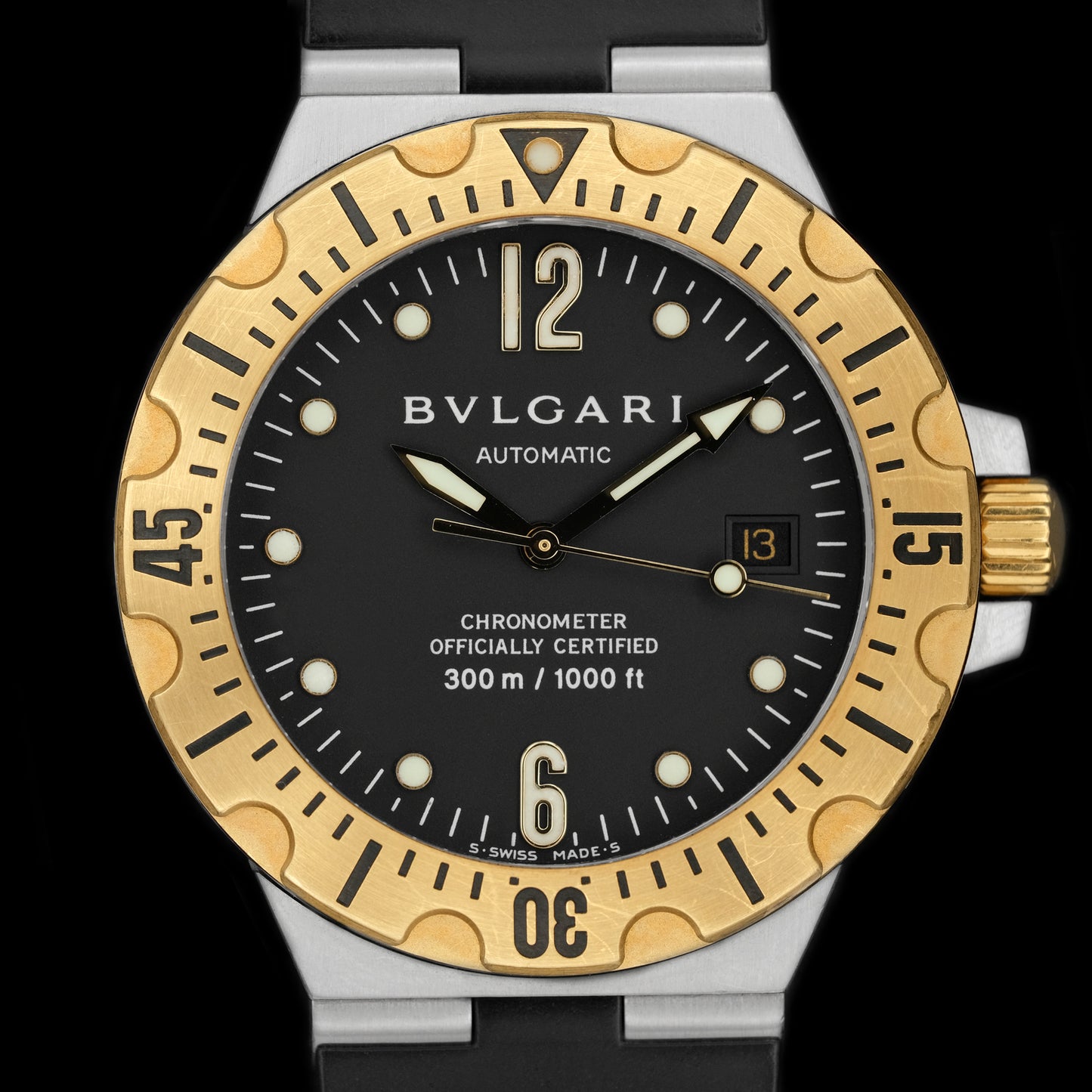 Bvlgari Diagono Scuba SD40SG de 2005