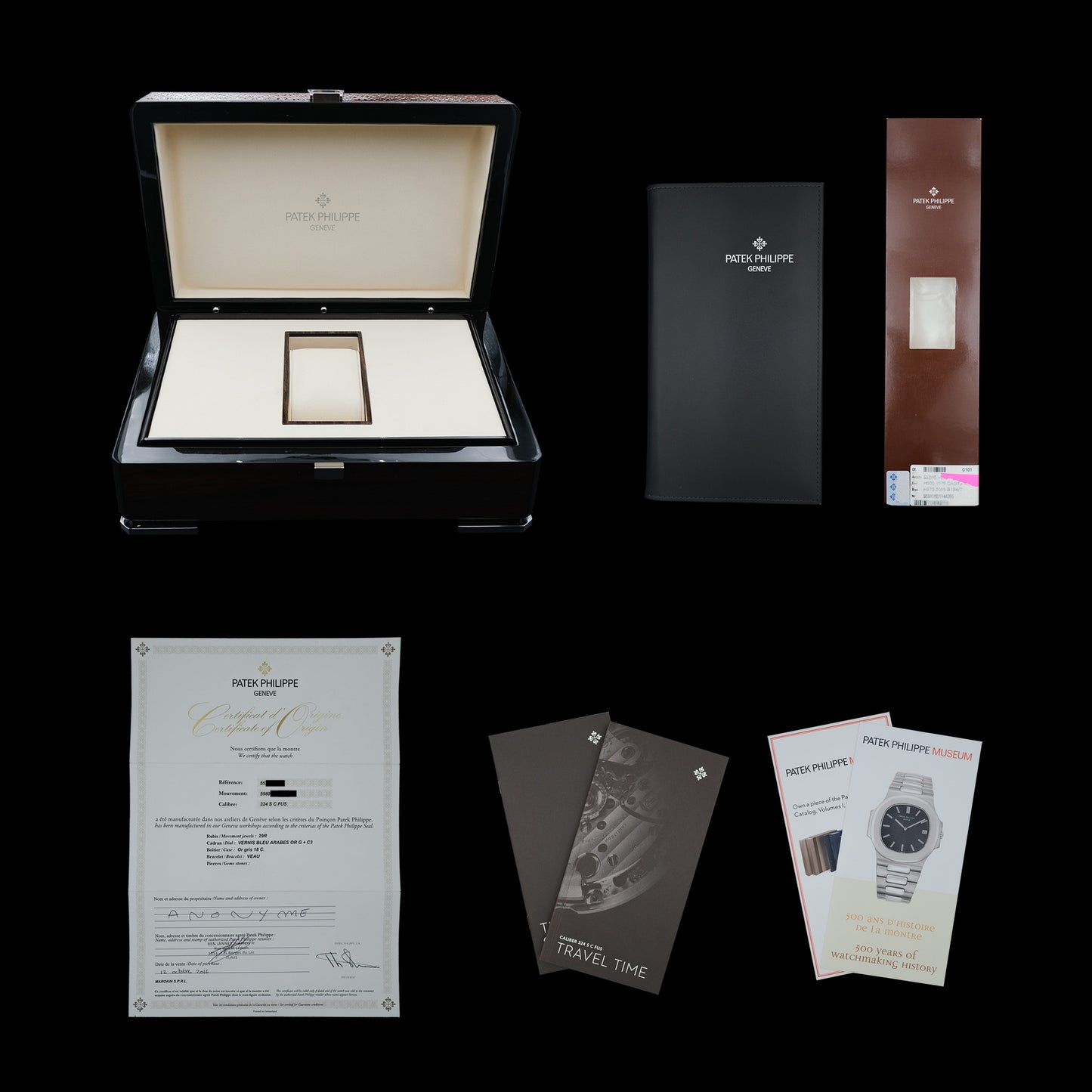 Patek Philippe Pilot Travel Time ref.5524G-001 Full-Set de 2016