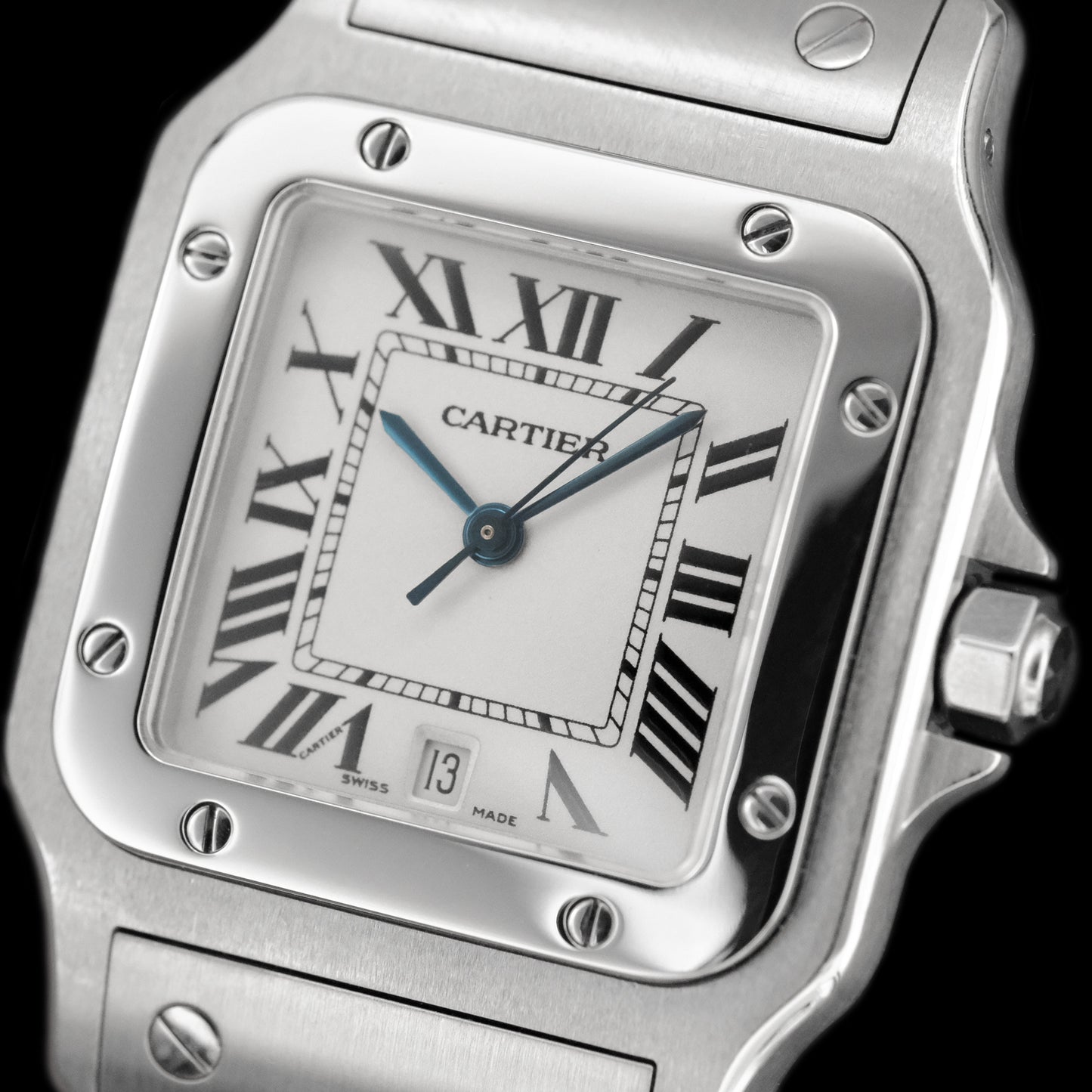 Cartier Santos Galbeé ref.1564 del 2008