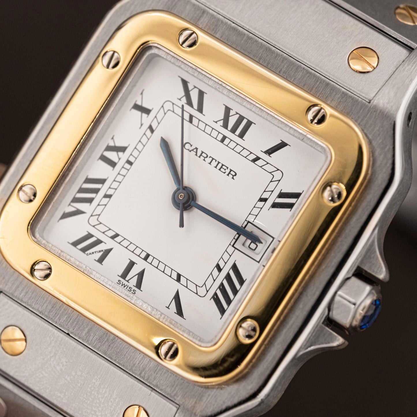 Cartier Santos Carreé 2961 de 1980s