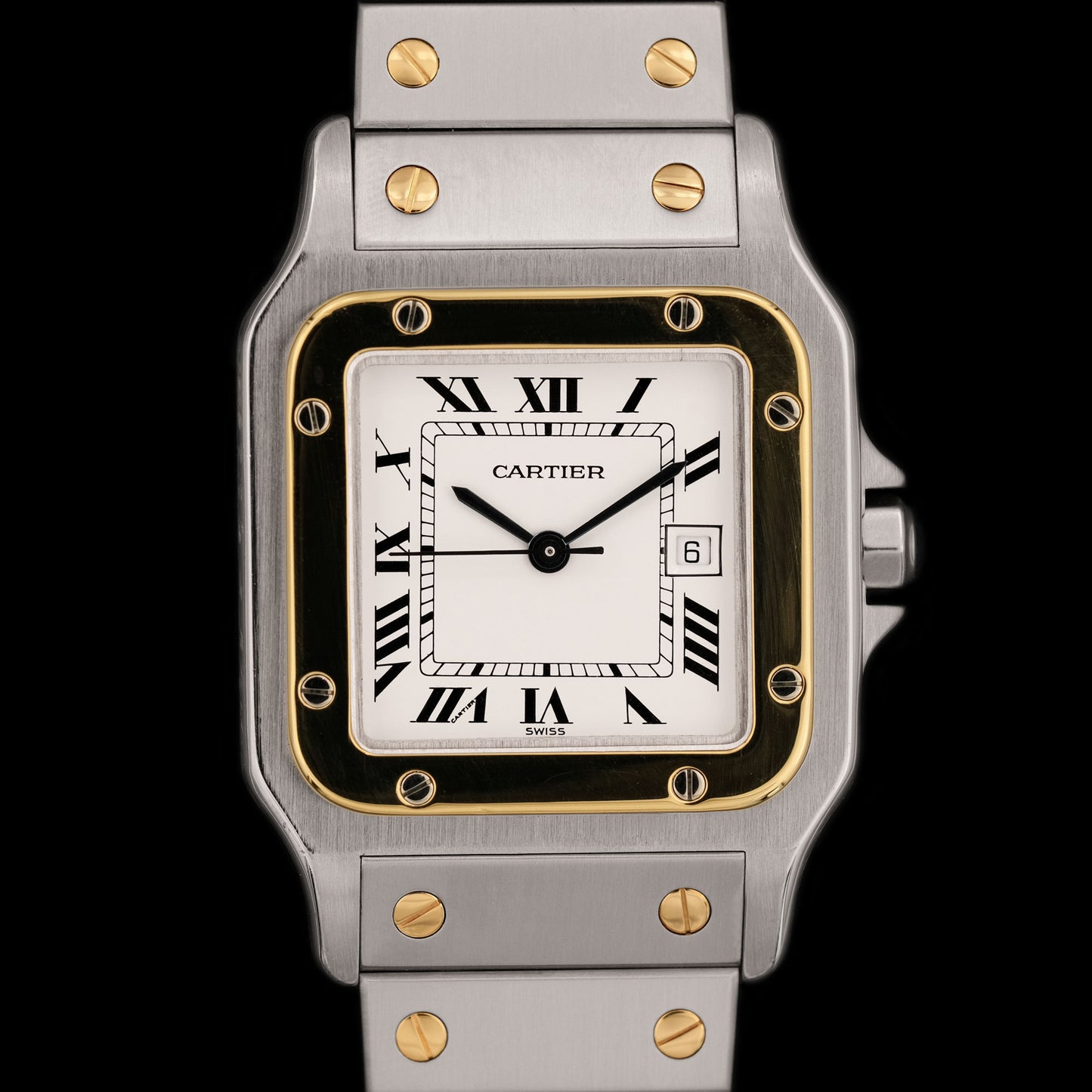 Cartier Santos Carreé 2961 de 1980s