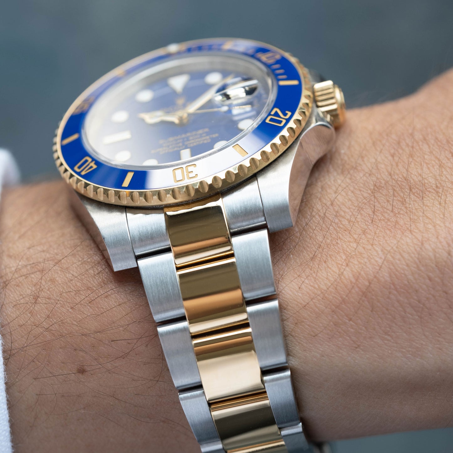 Rolex Submariner "Bluesy" Full-Set ref.116613LB del 2013