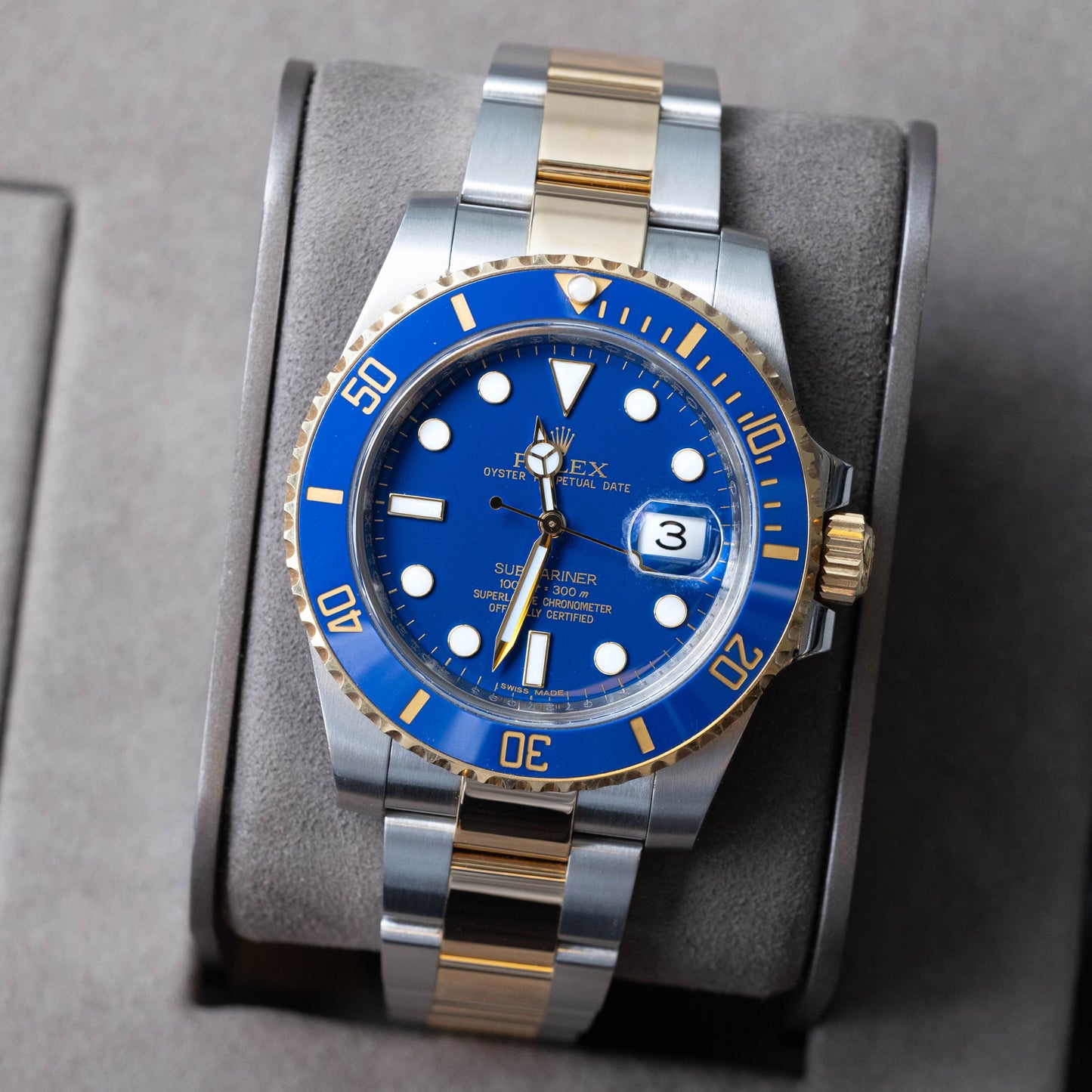 Rolex Submariner "Bluesy" Full-Set ref.116613LB del 2013