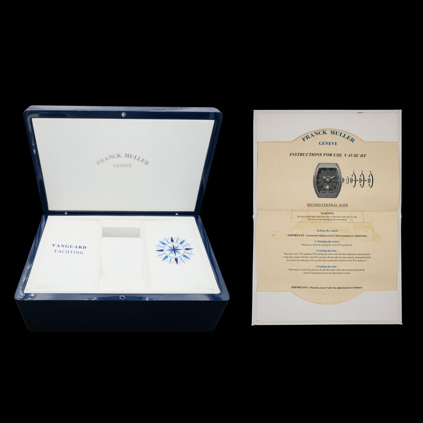 Franck Muller Vanguard Yachting V45 SC Full-Set de 2019