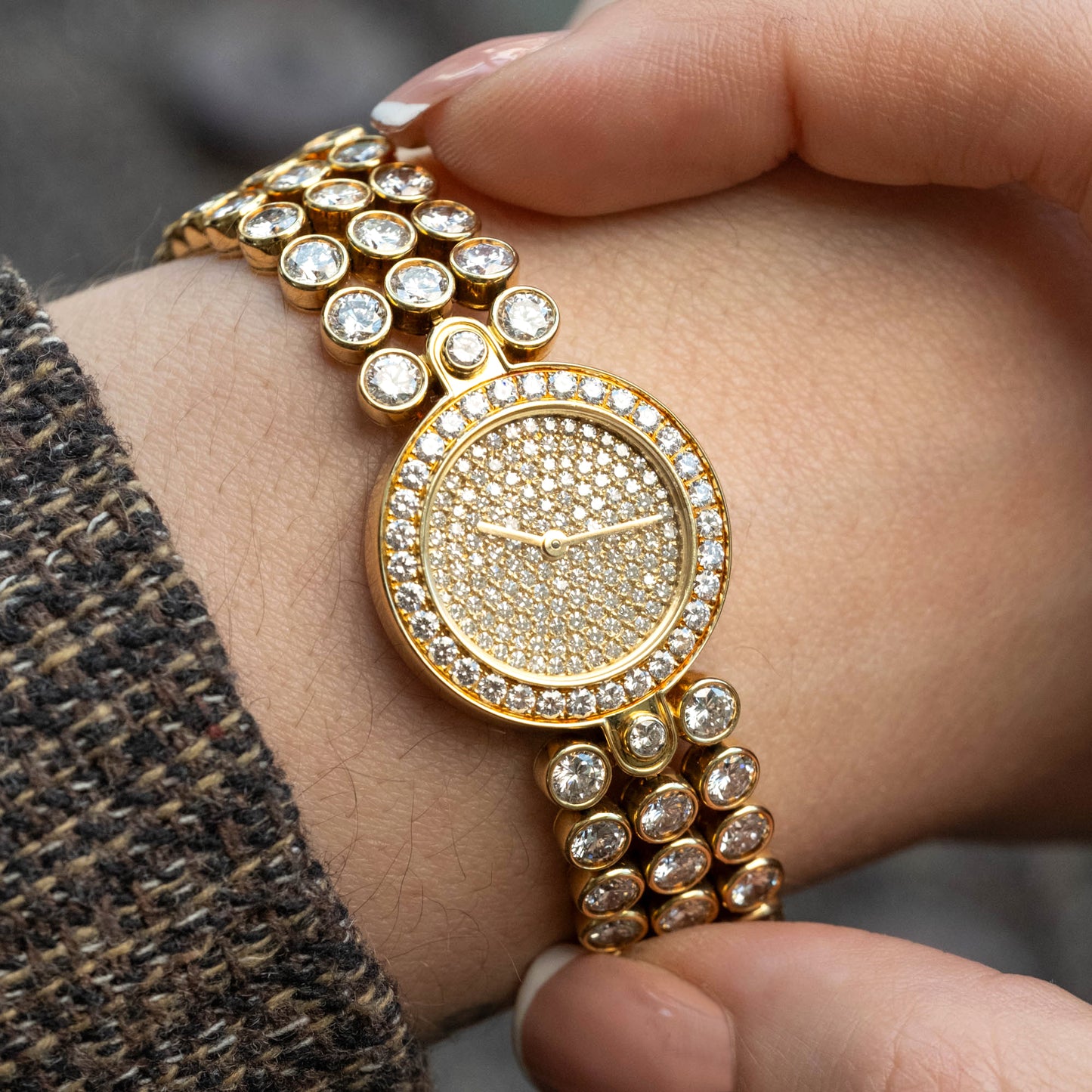 Harry Winston Premier ref.1914 Diamond Set Pavé de 1997