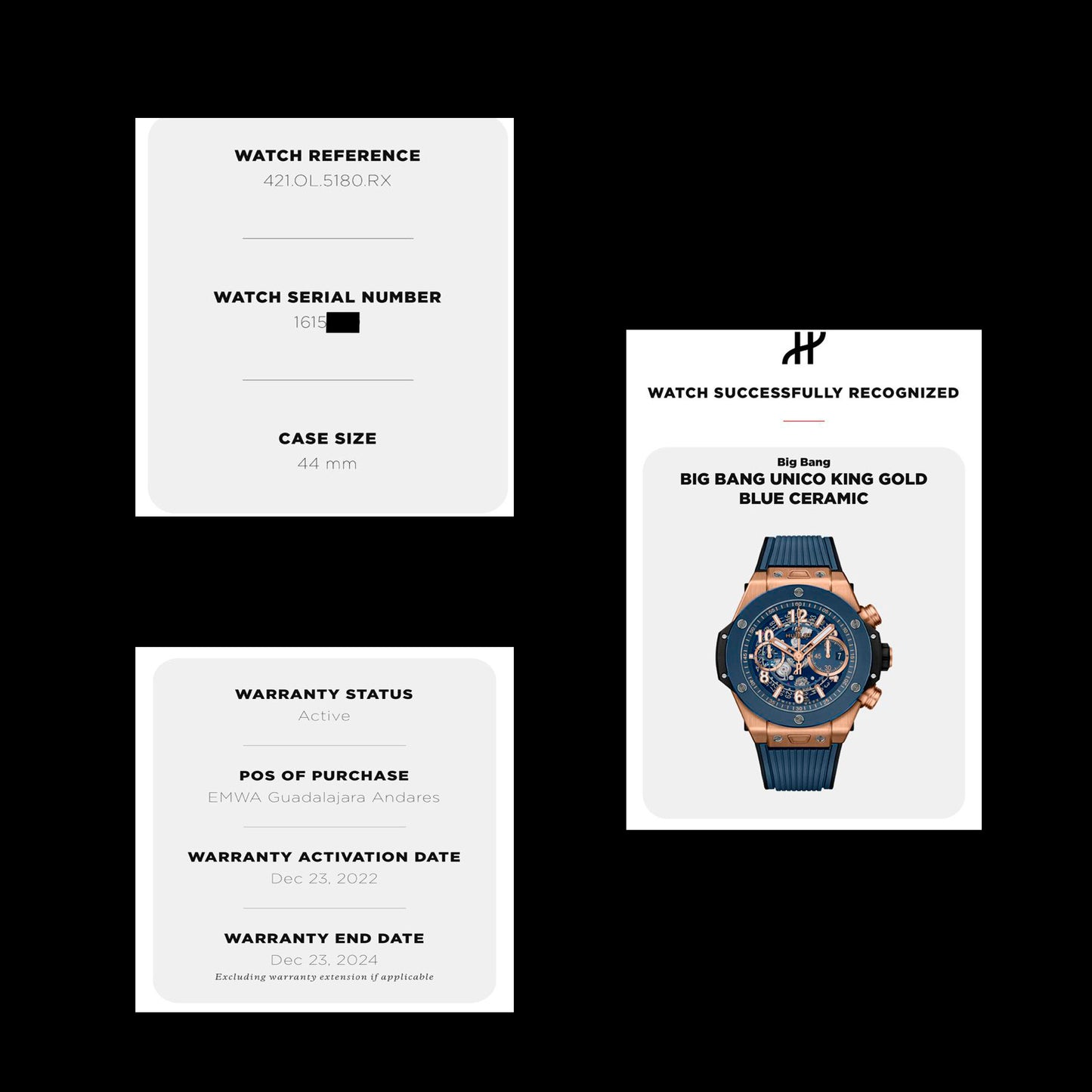 Hublot Big Bang Unico King Gold ref.421.OL.5180.RX del 2022