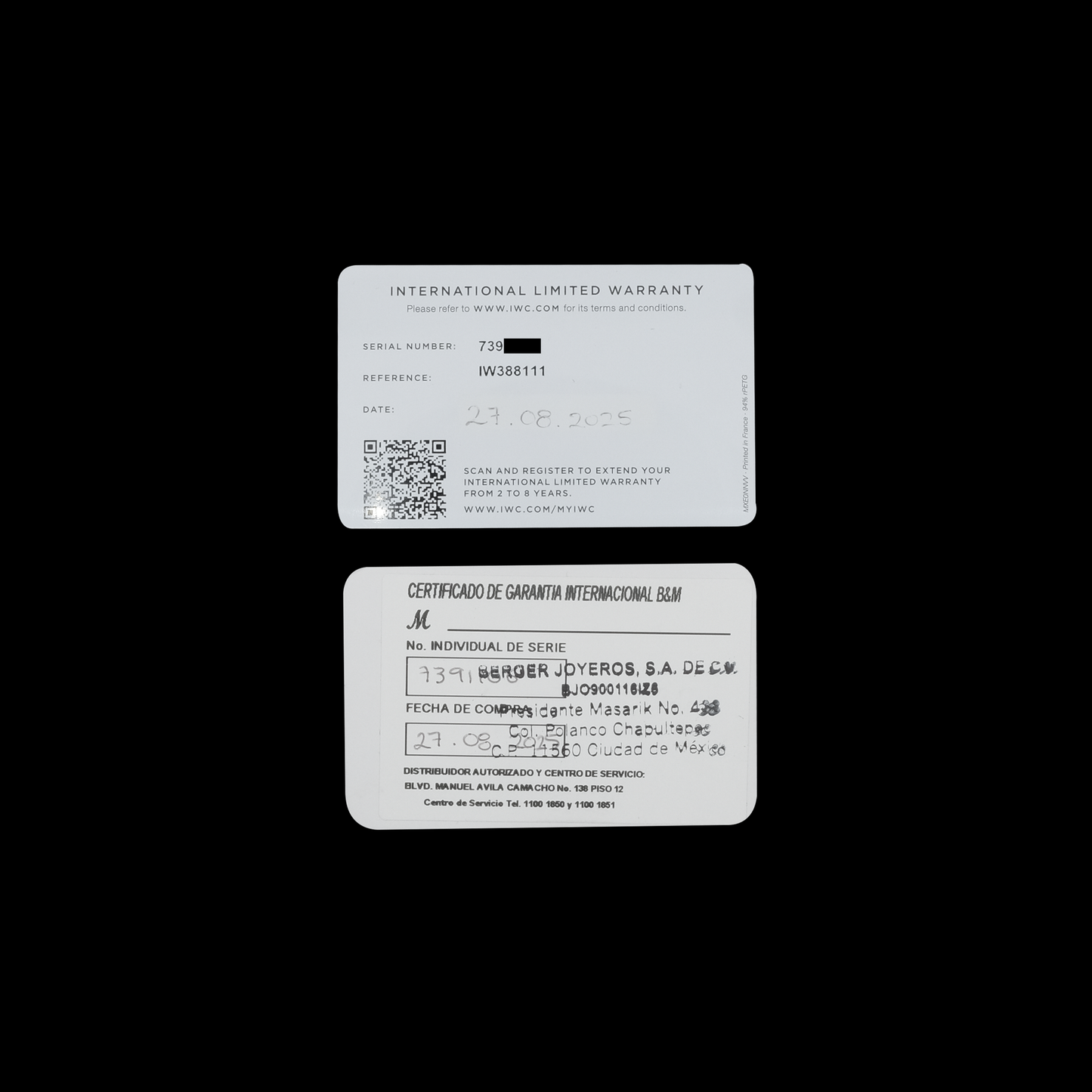 IWC Big Pilot IW5002001 de 2005