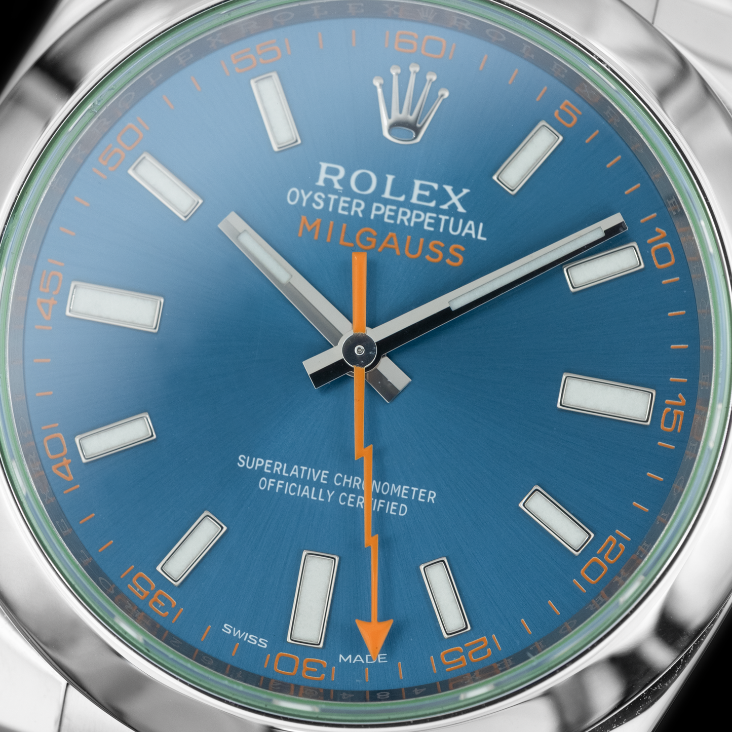 Rolex Milgauss "Z Blue Dial" 40mm Ref. 116400GV de 2019