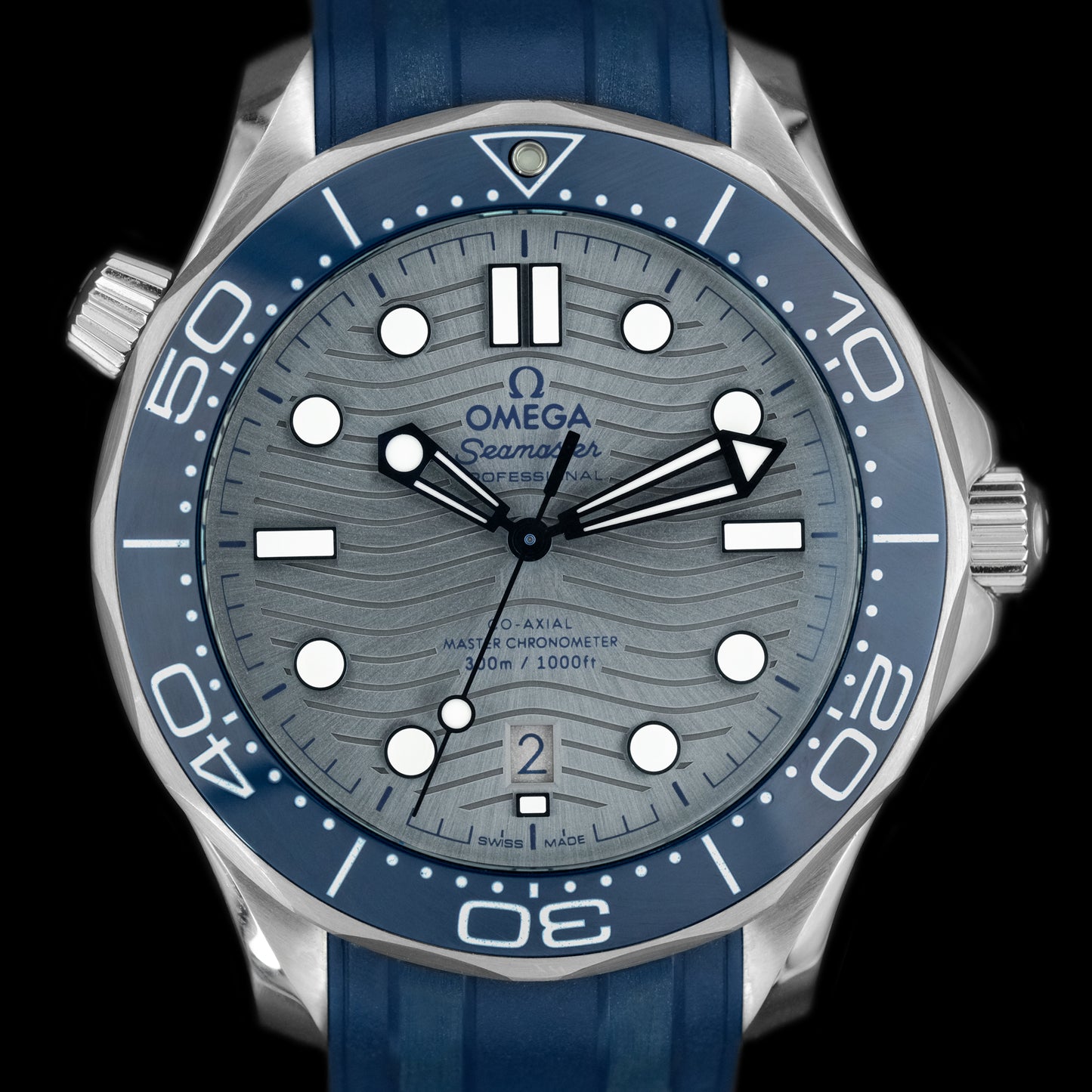 Omega Seamaster Diver 300m Gris 210.32.42.20.06.001 Full-Set de 2019