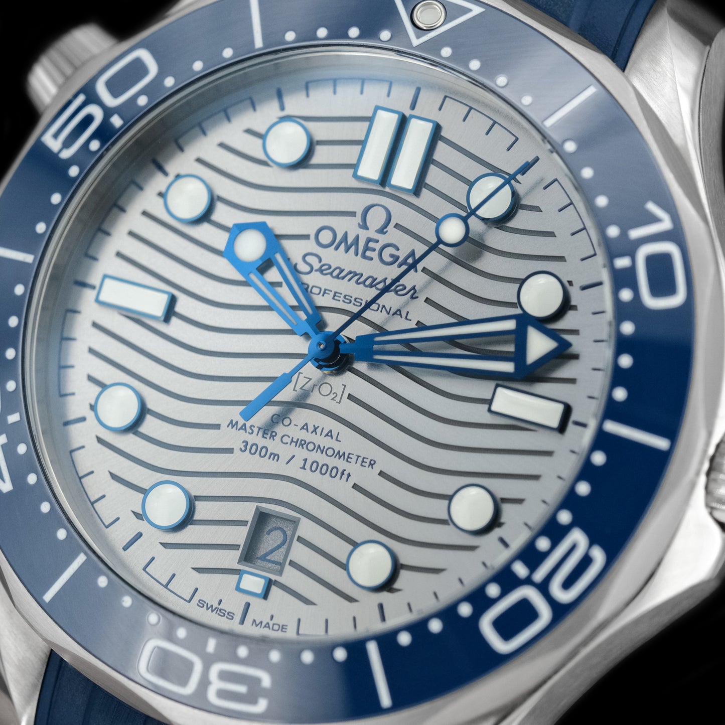 Omega Seamaster Diver 300m Gris 210.32.42.20.06.001 Full-Set de 2019