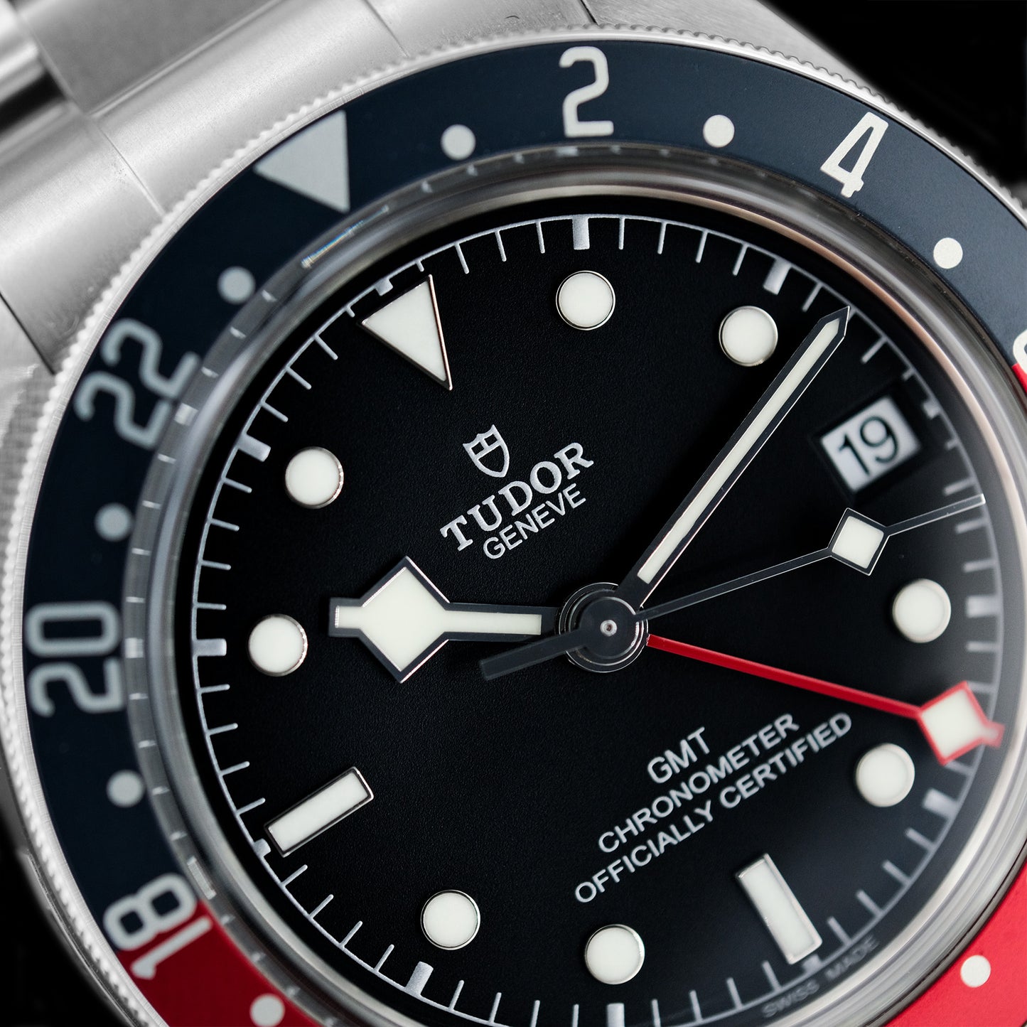 Tudor Heritage Black Bay GMT "Pepsi" 79830RB Full-Set de 2019