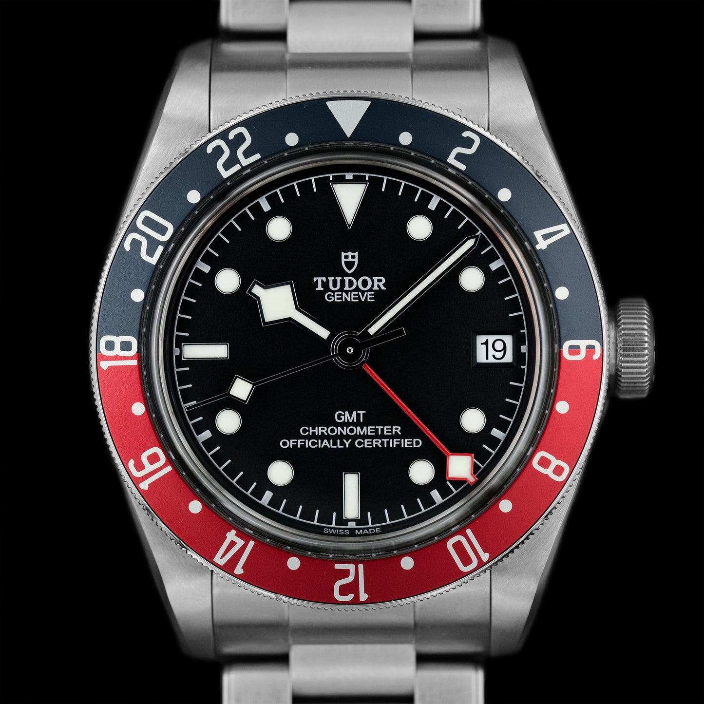 Tudor Heritage Black Bay GMT "Pepsi" 79830RB Full-Set de 2019
