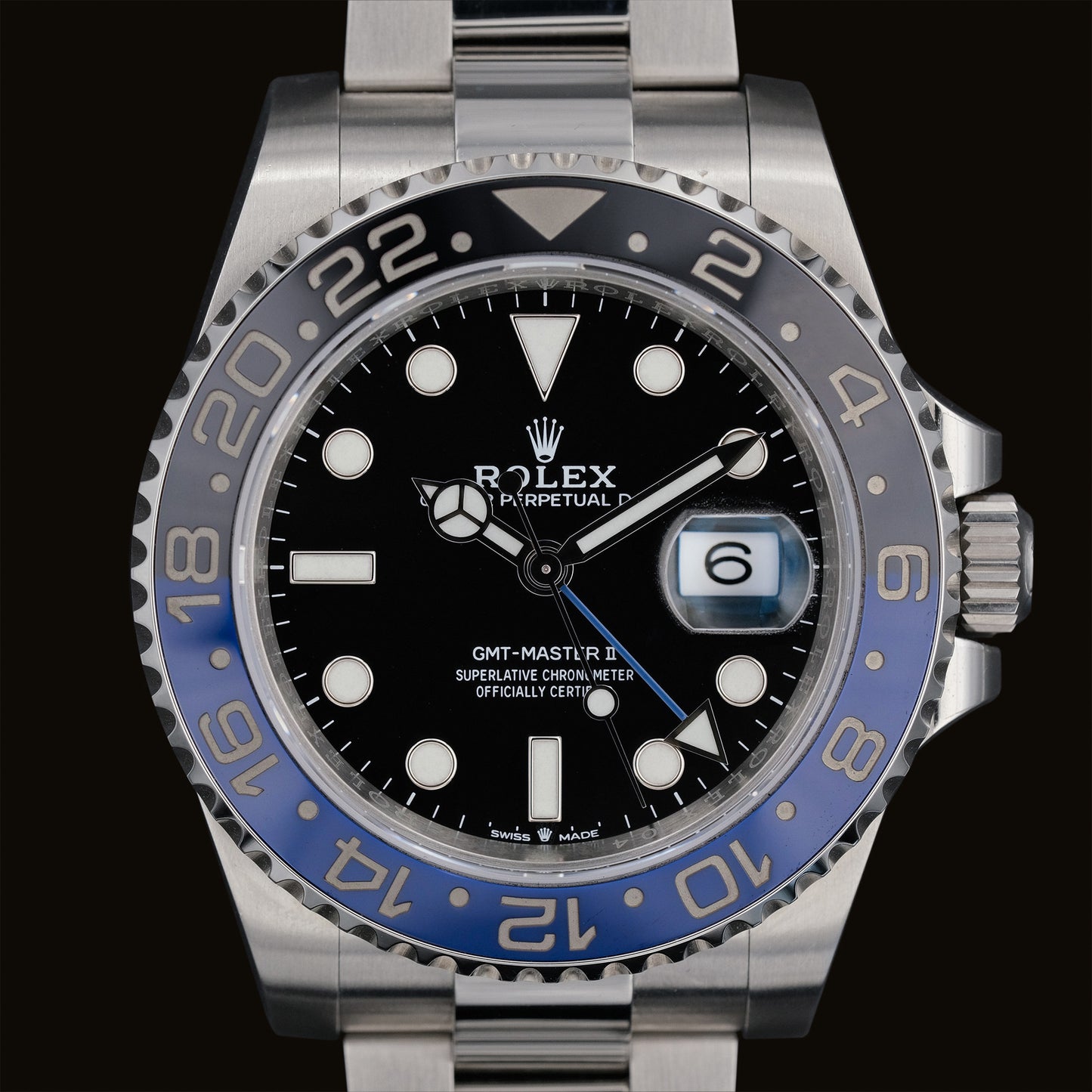 Rolex GMT Master lI "Batman" ref.126710BLNR del 2024