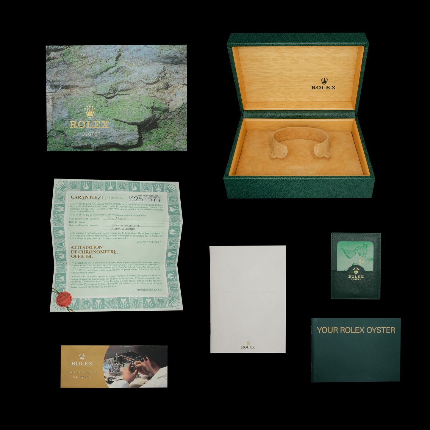 Rolex Oyster Perpetual Date ref.15200 Full-Set de 2003