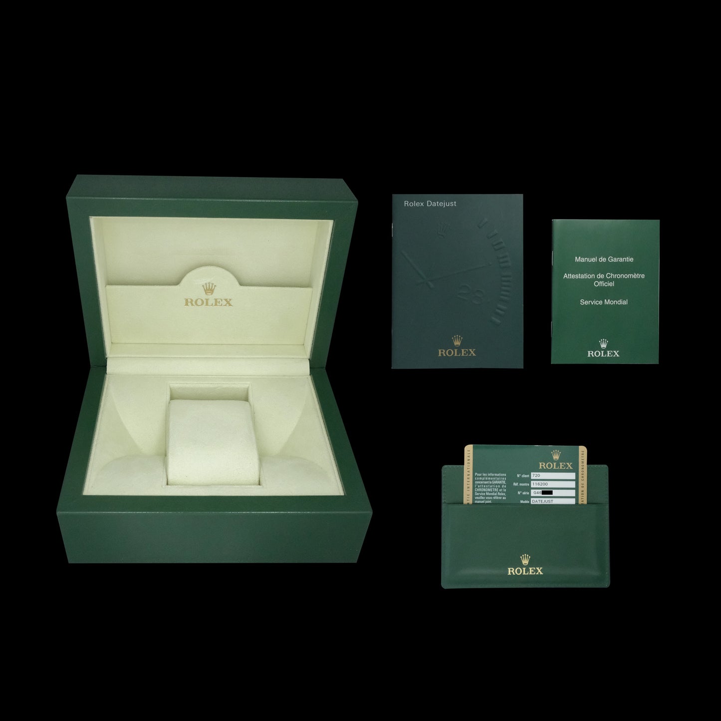 Rolex Datejust 116200 Arabic NUEVO Full-Set de 2016