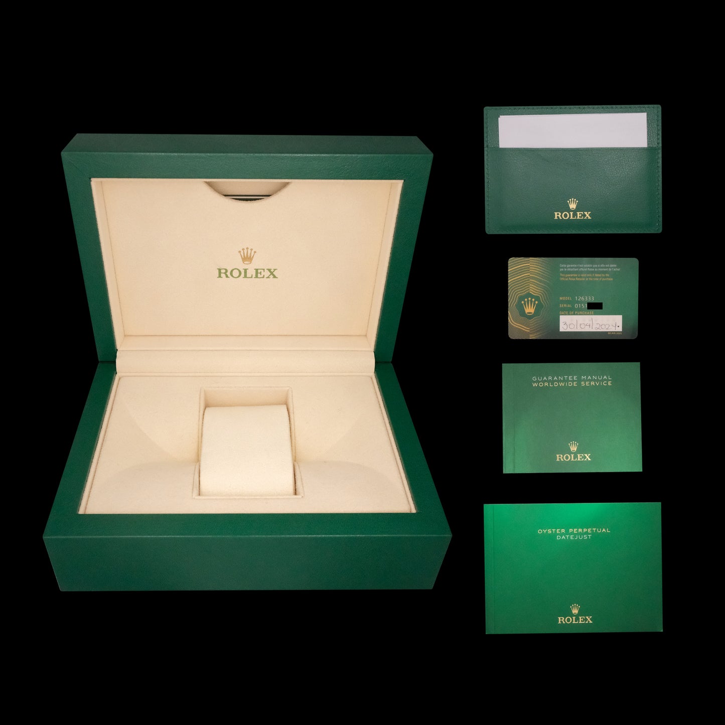 Rolex Datejust 41 Jubilee Diamonds 126333 Full-Set de 2024