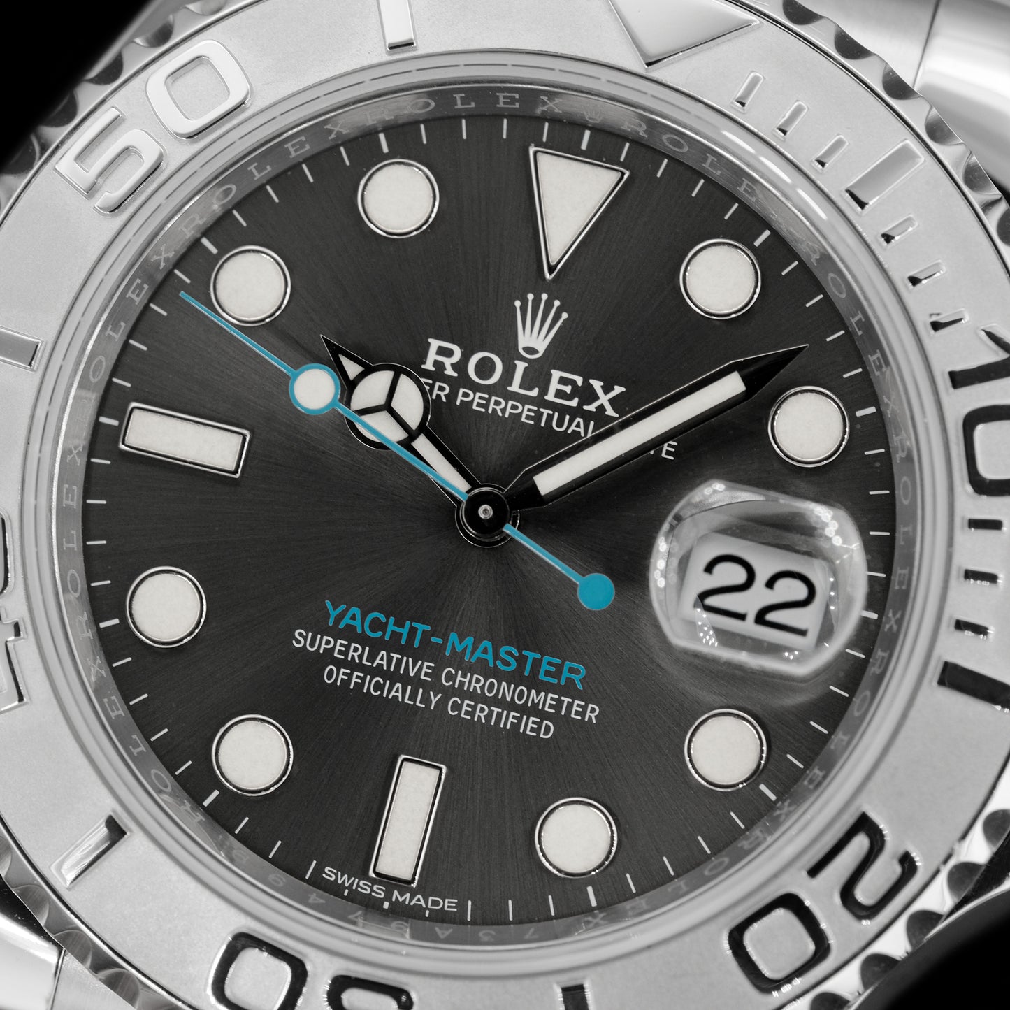Rolex Yacht-Master "Rhodium" ref. 116622 del 2019