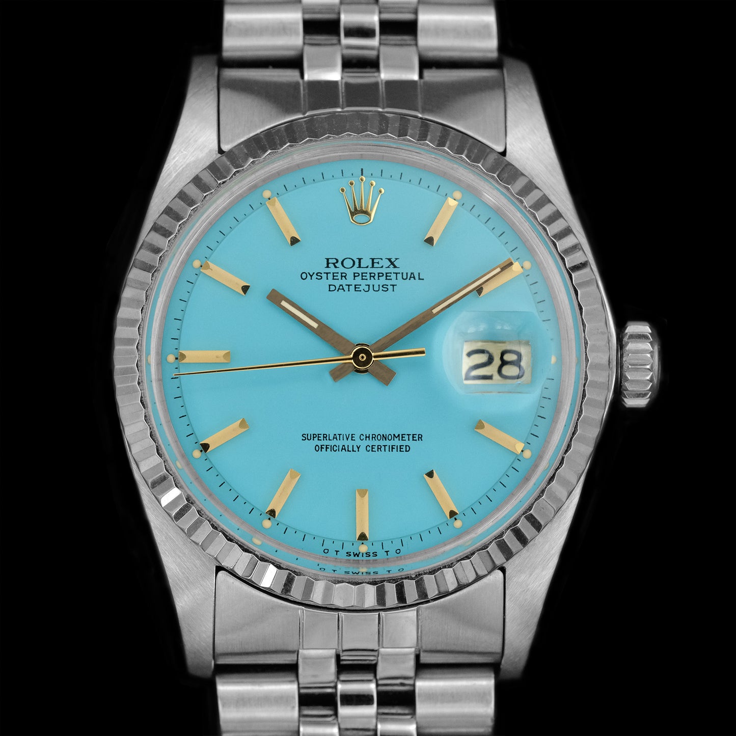 Rolex Datejust 1601 "Custom Tiffany Dial" de 1977