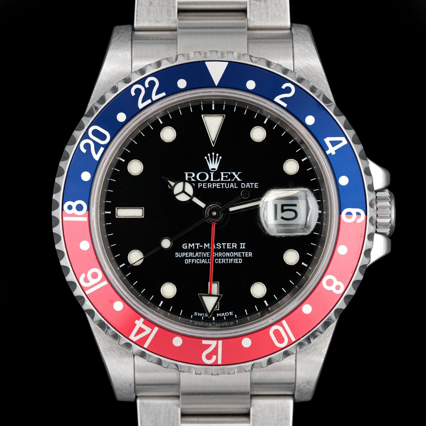 Rolex GMT Master ll ref.16710 del 2002