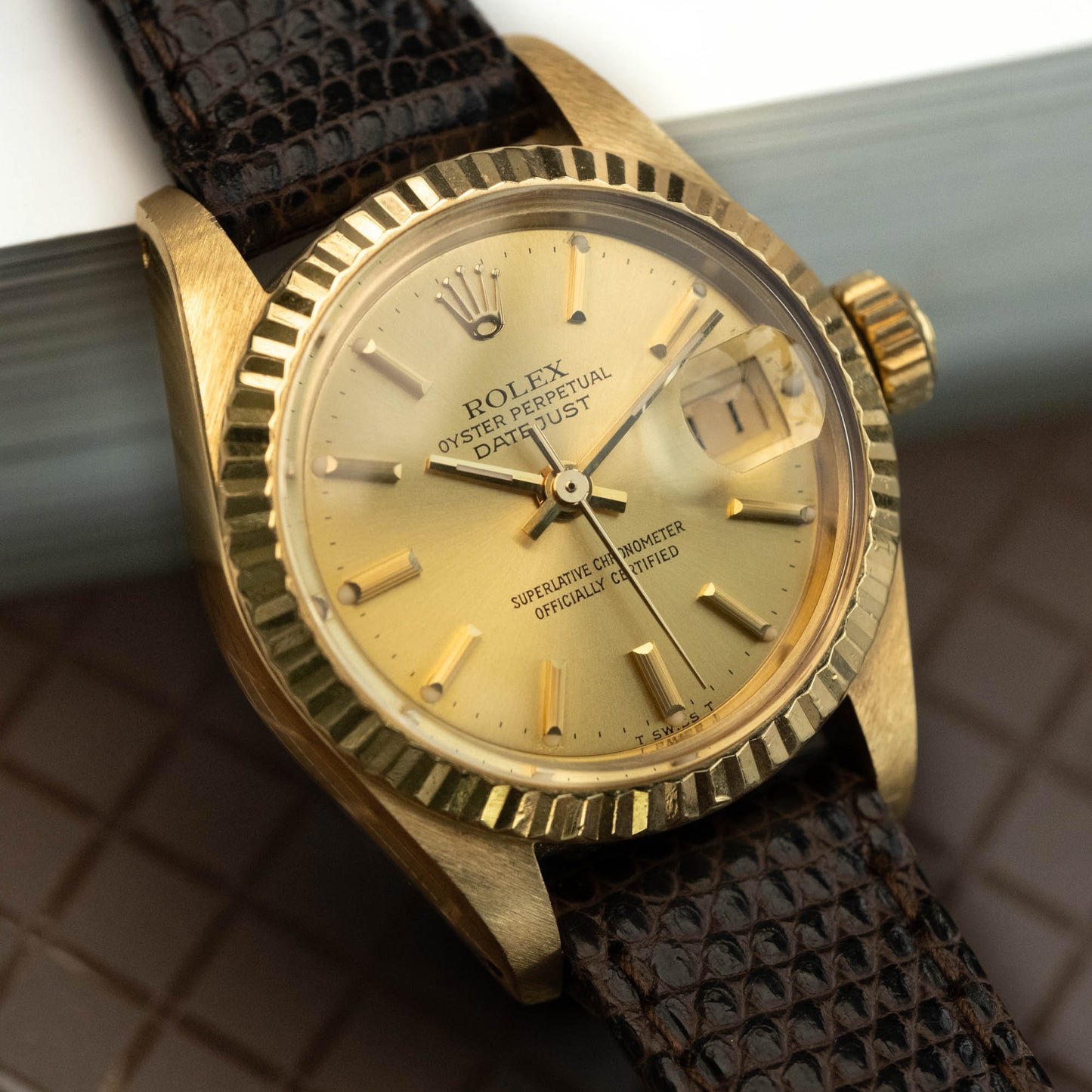 Rolex Datejust Ladies 26mm 18k ref.6917 de 1981