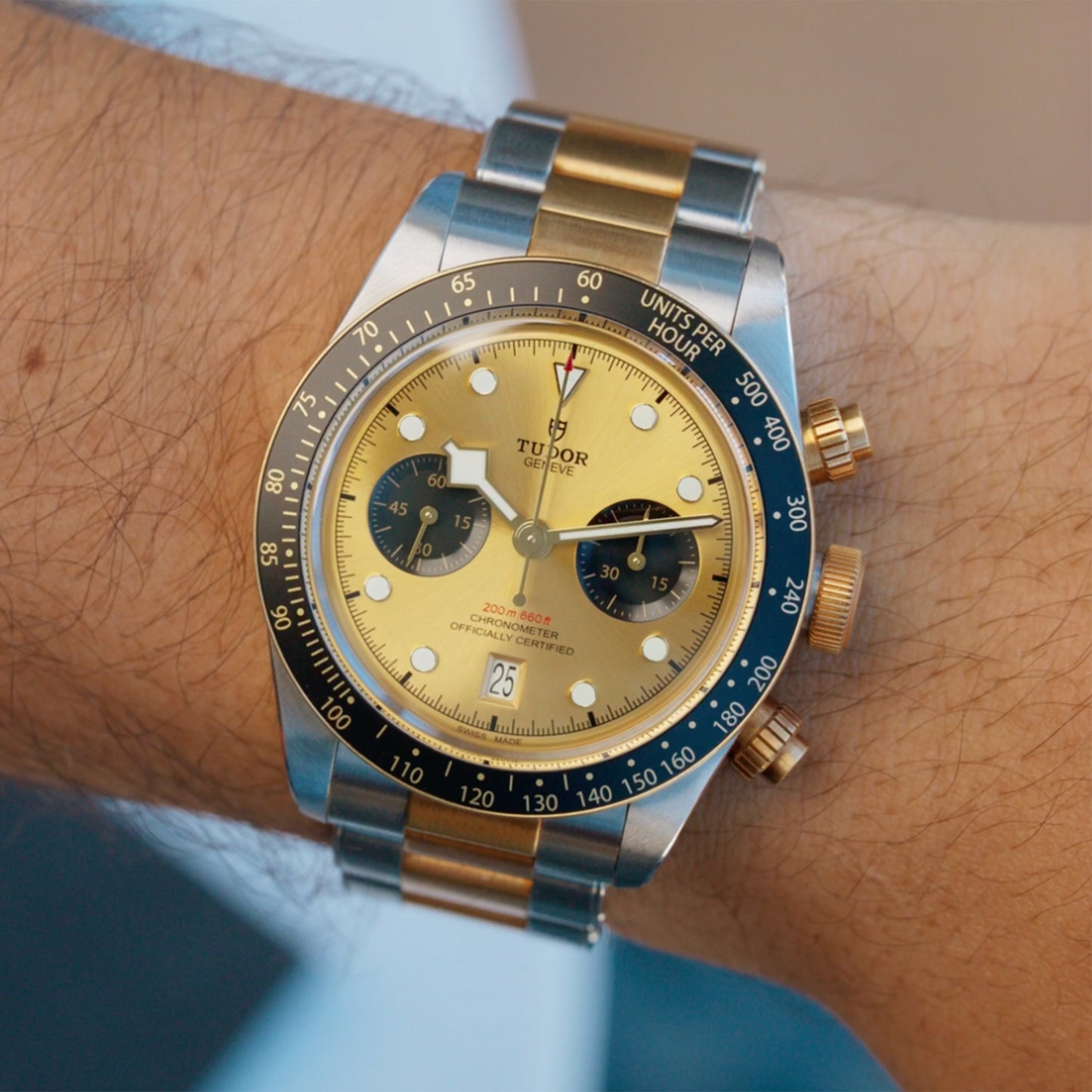 Tudor Black Bay Chrono S&G ref.79363 con Papeles del 2024