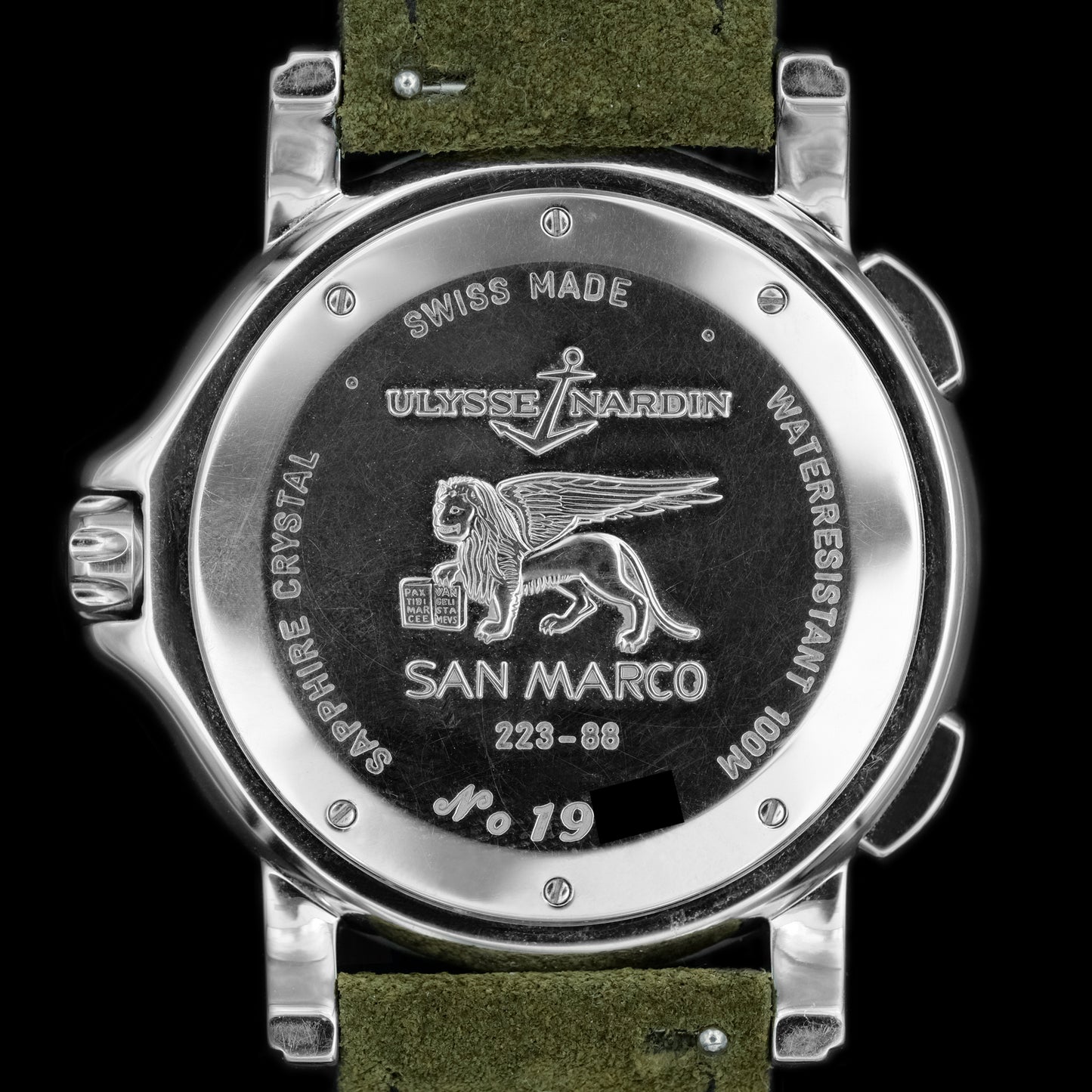 Ulysse Nardin San Marco 223-88 con papeles de 2001