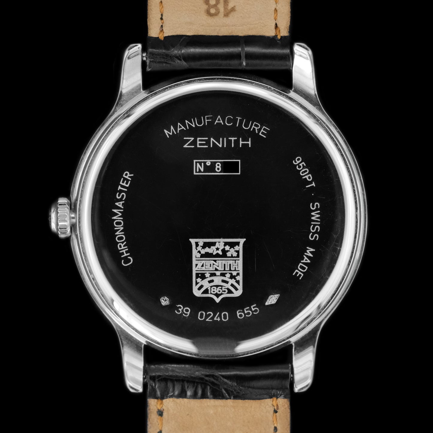 Zenith Elite Power Reserve Chronomaster PLATINO 39.0240.655 de 1990s