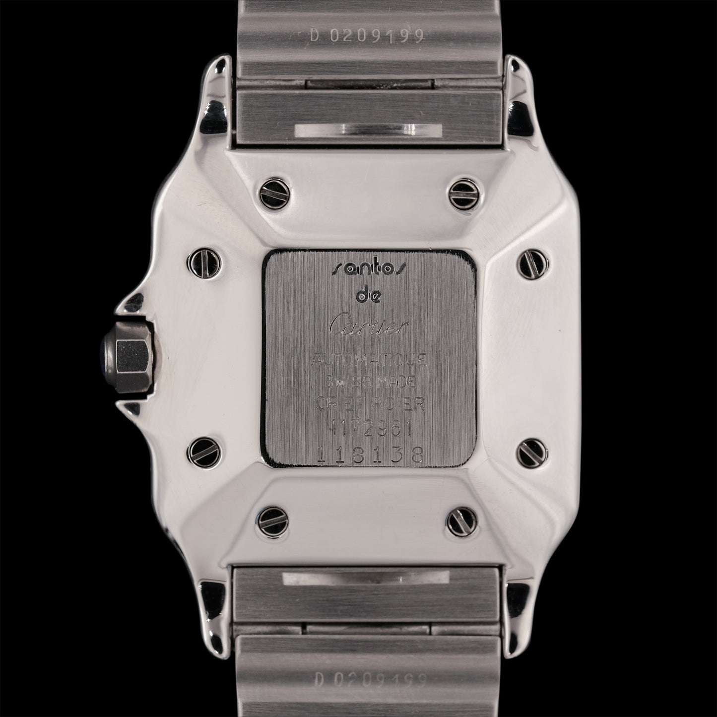 Cartier Santos Carrée ref.2961 de 1980