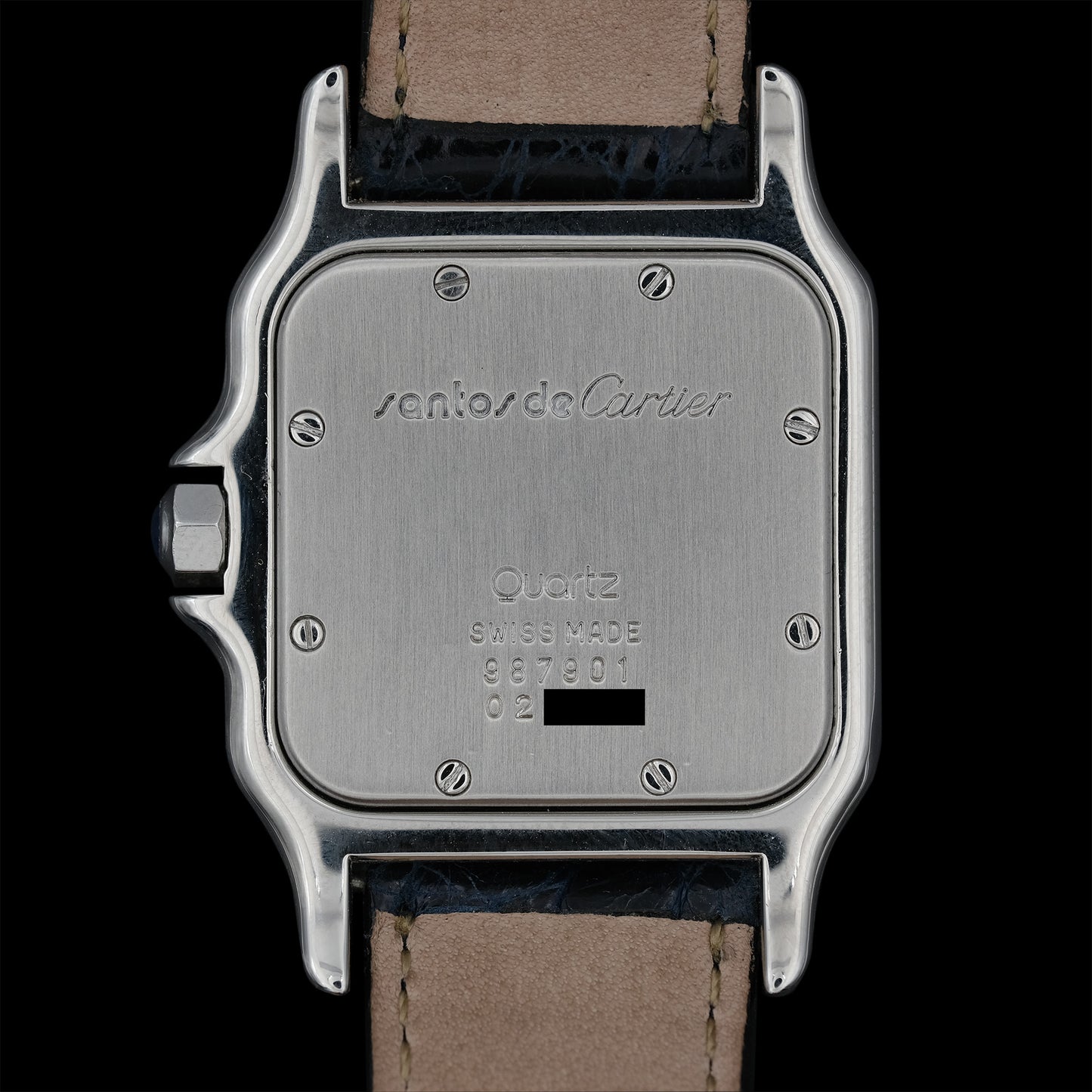 Cartier Santos Galbée ref.987901 de 1990´s