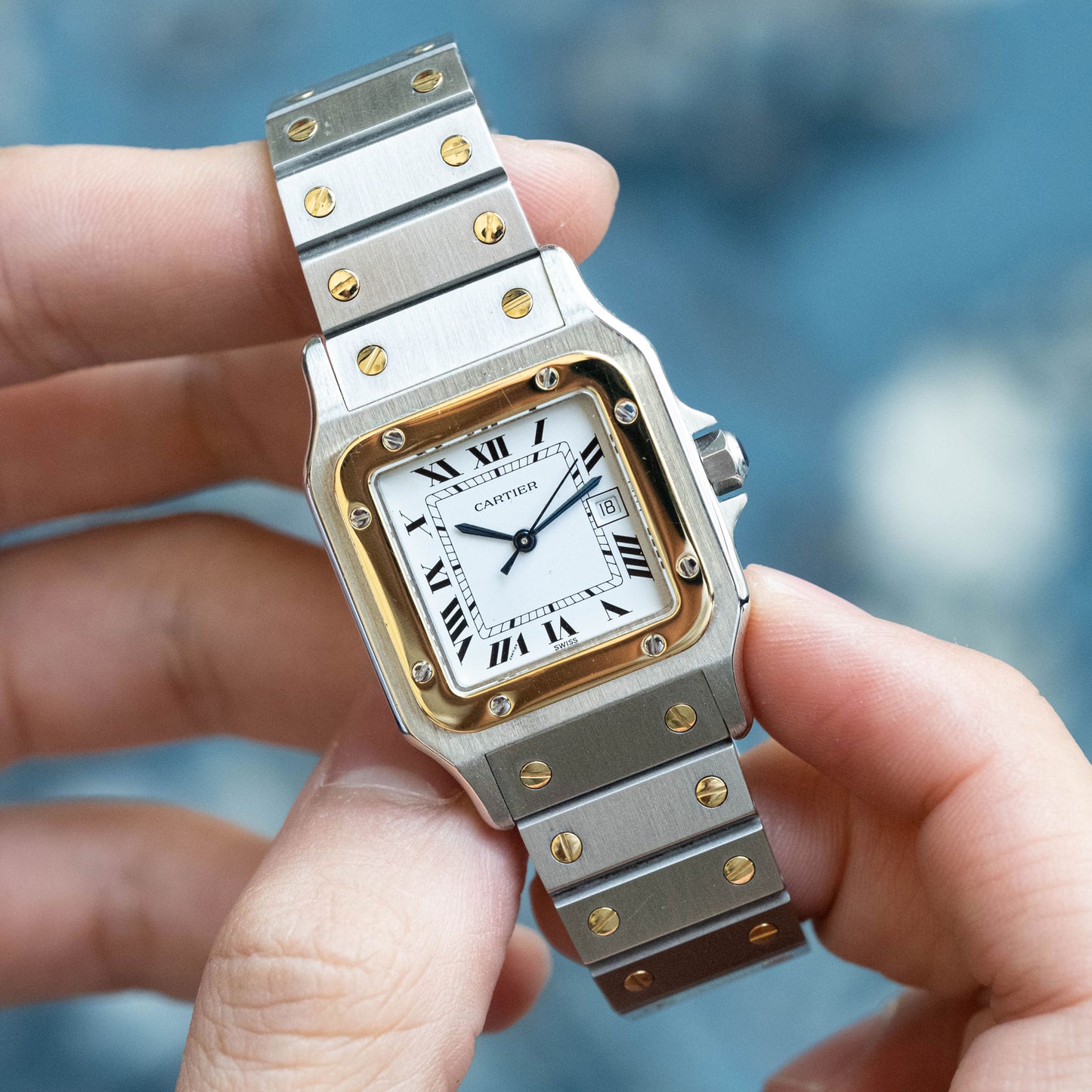 Cartier Santos Carrée ref.2961 de 1979