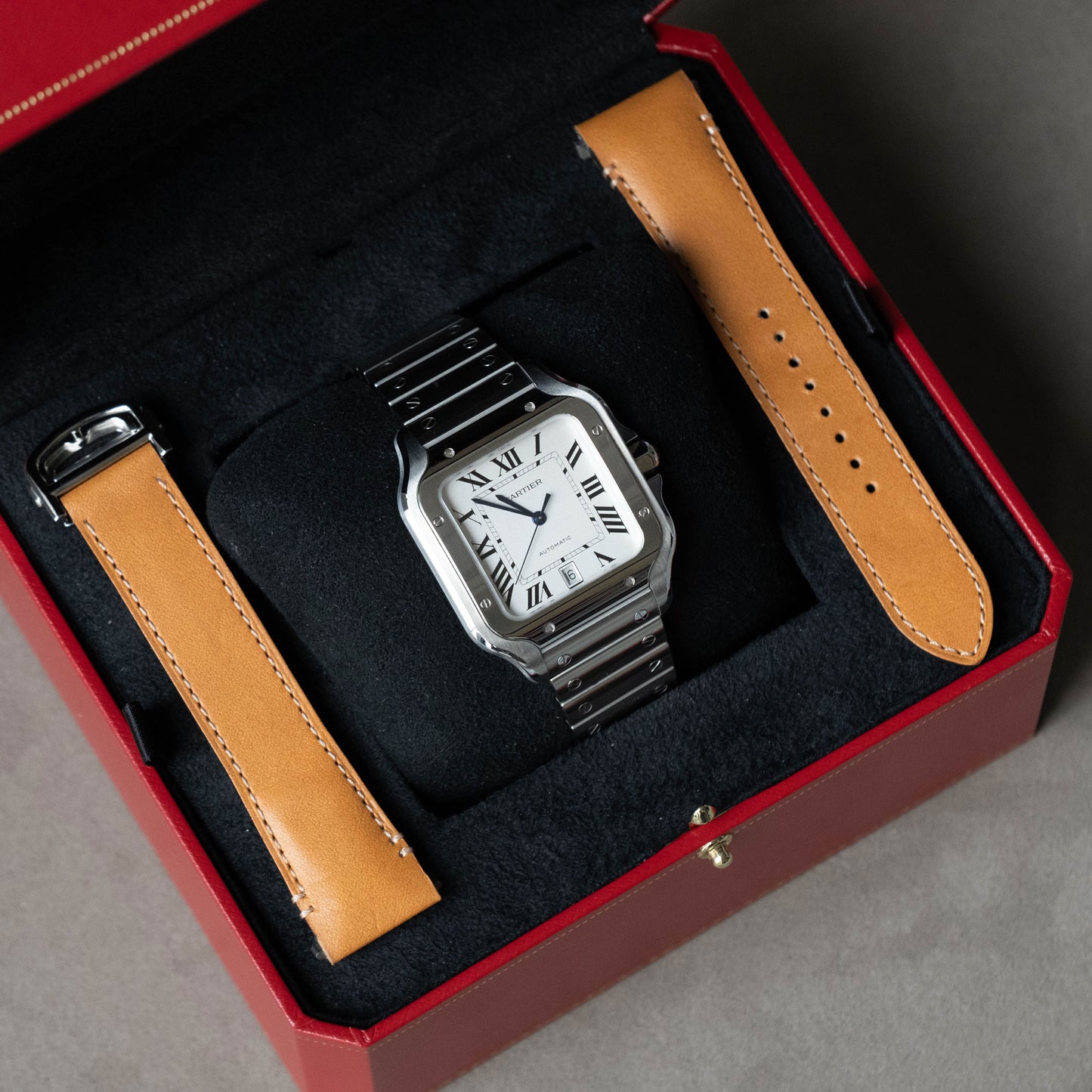 Cartier Santos de Cartier "Large" ref.WSSA018 fullset del 2022