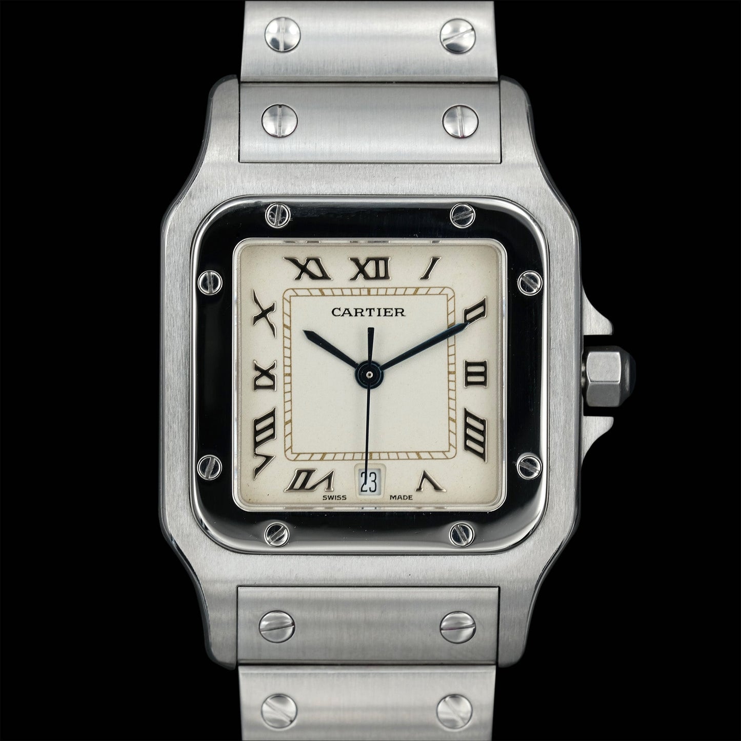 Cartier Santos Galbée Quartz ref.1564 de 2000´s