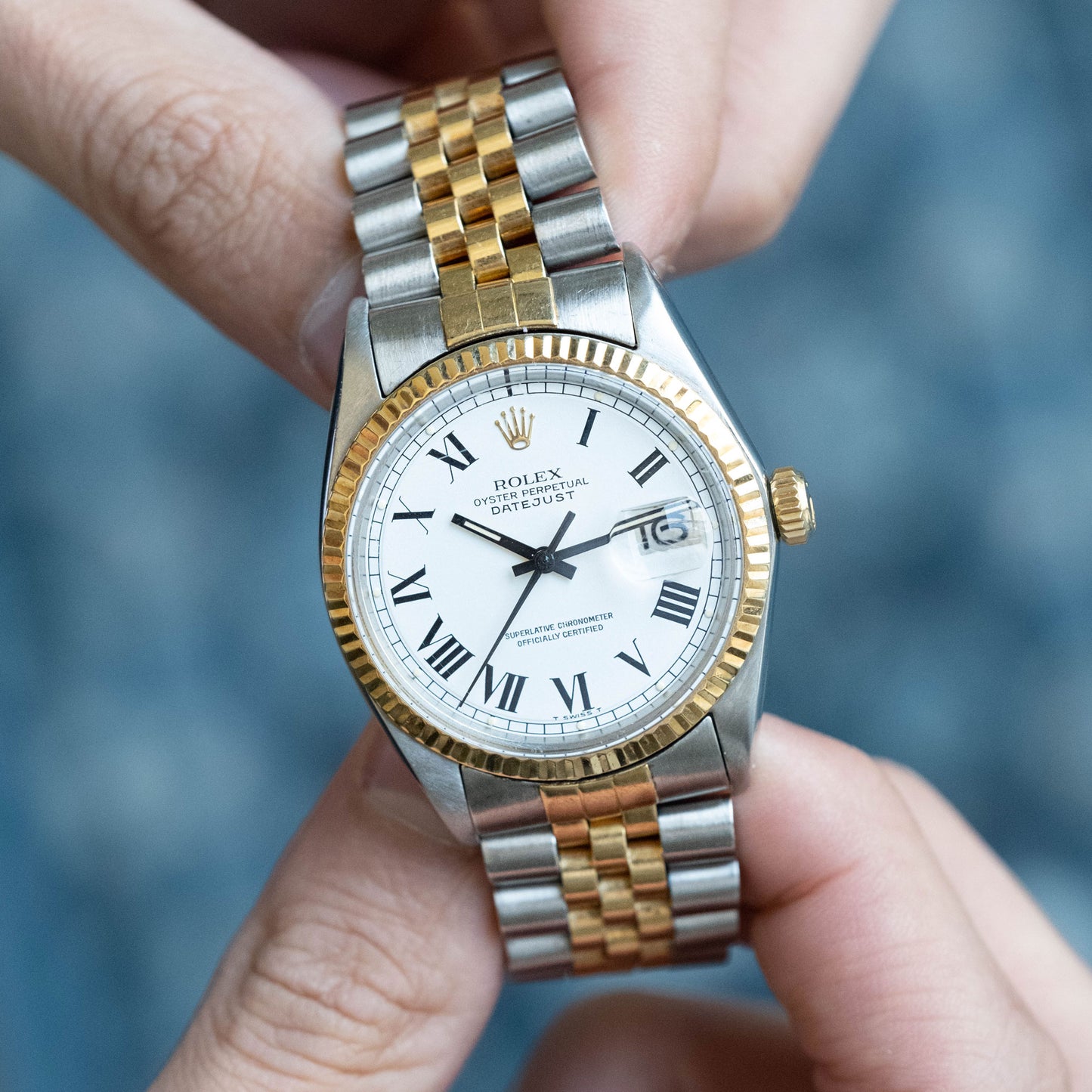 Rolex Datejust "Buckley Dial" ref.1601 Fullset de 1968