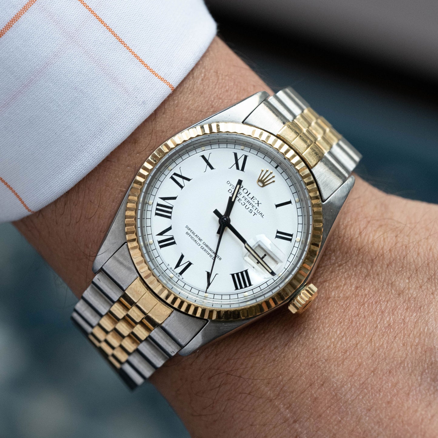 Rolex Datejust "Buckley Dial" ref.1601 Fullset de 1968