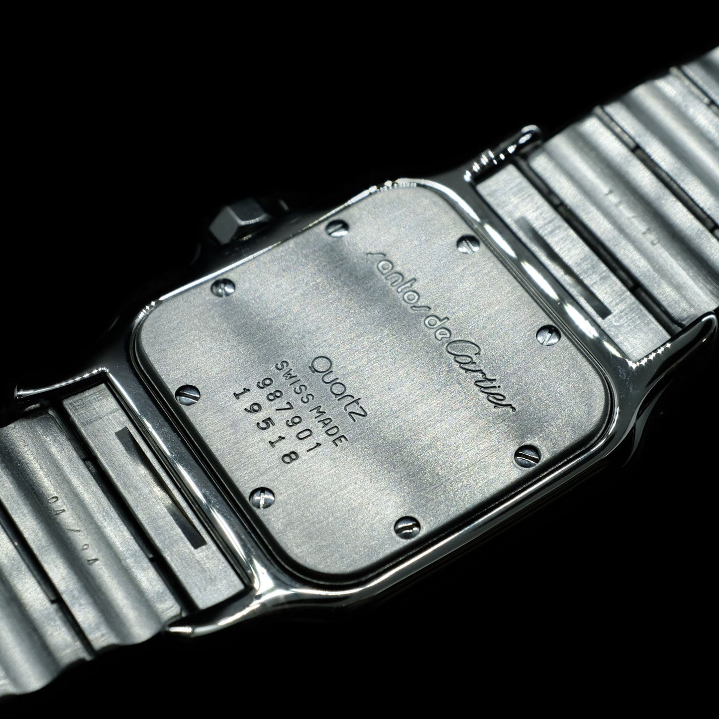 Cartier Santos Galbée Quartz de 1990