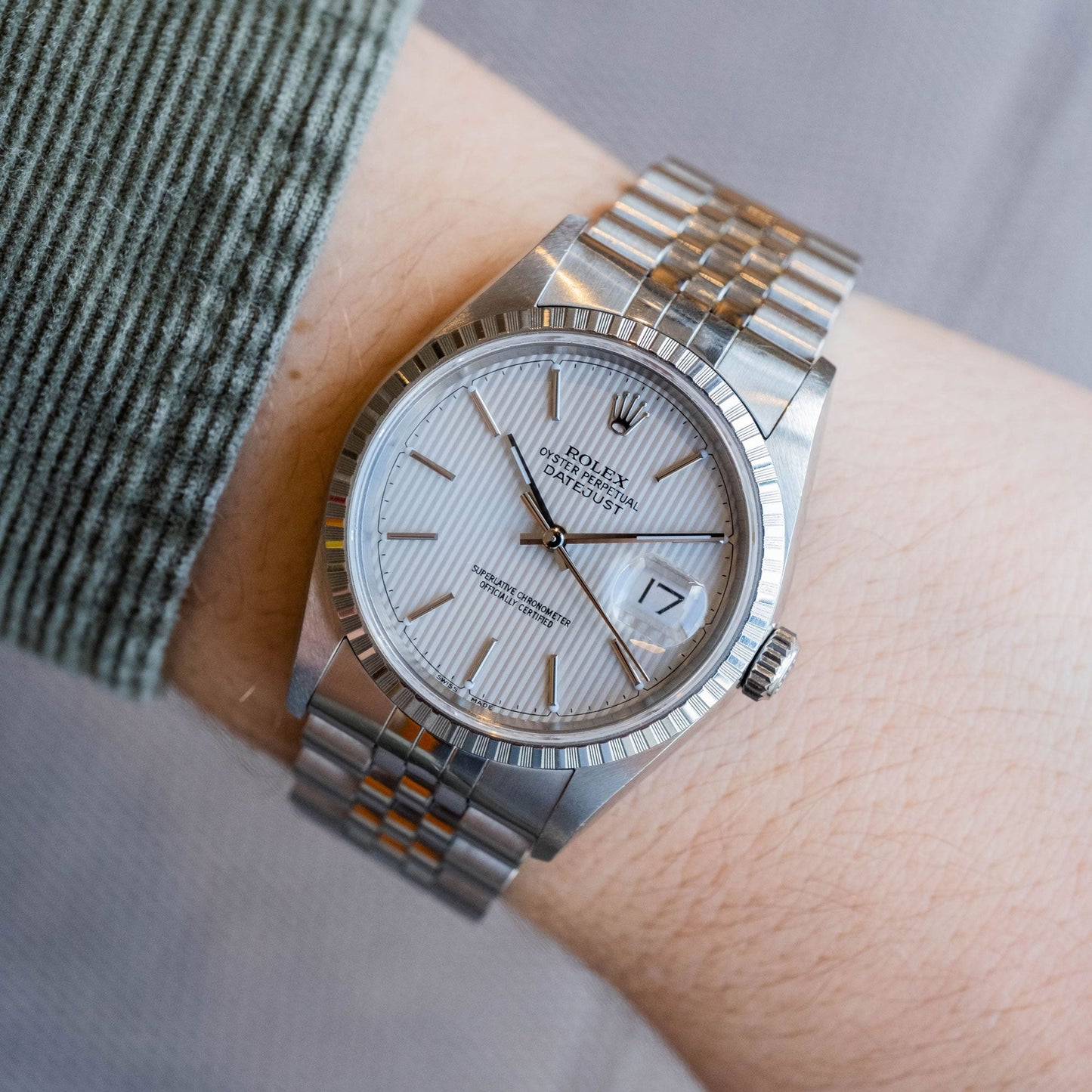 Rolex Datejust "Tapestry" ref.16220 de 1999