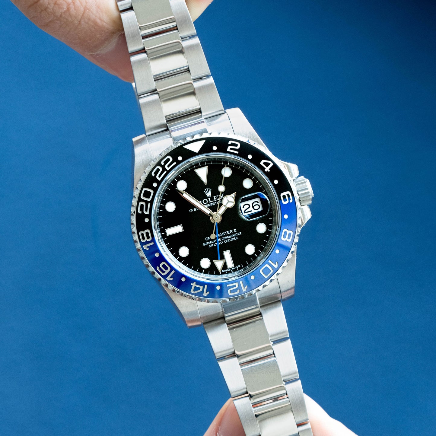 Rolex GMT Master II ref.116710BLNR del 2018