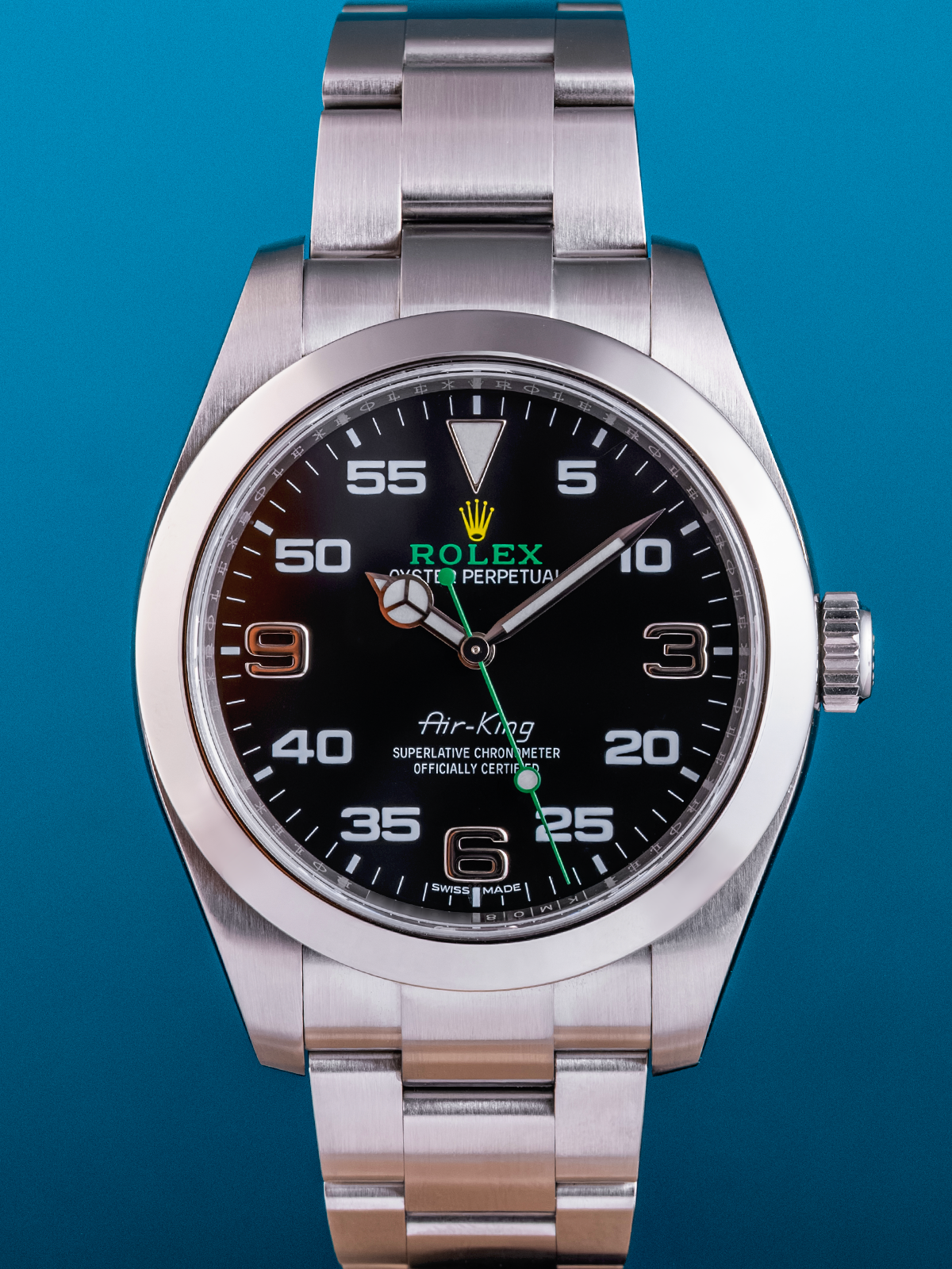 Rolex Air King Arabic 369 40mm ref. 116900 Full Set de 2018