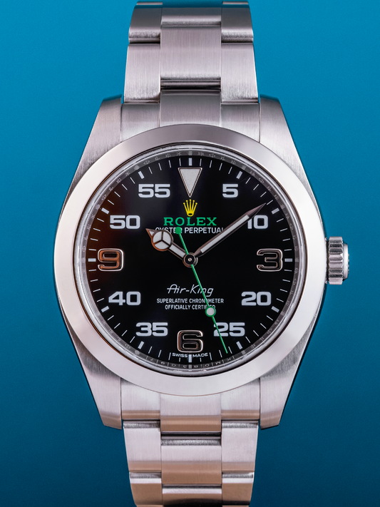 Rolex Air King Arabic 369 40mm ref. 116900 Full Set de 2018