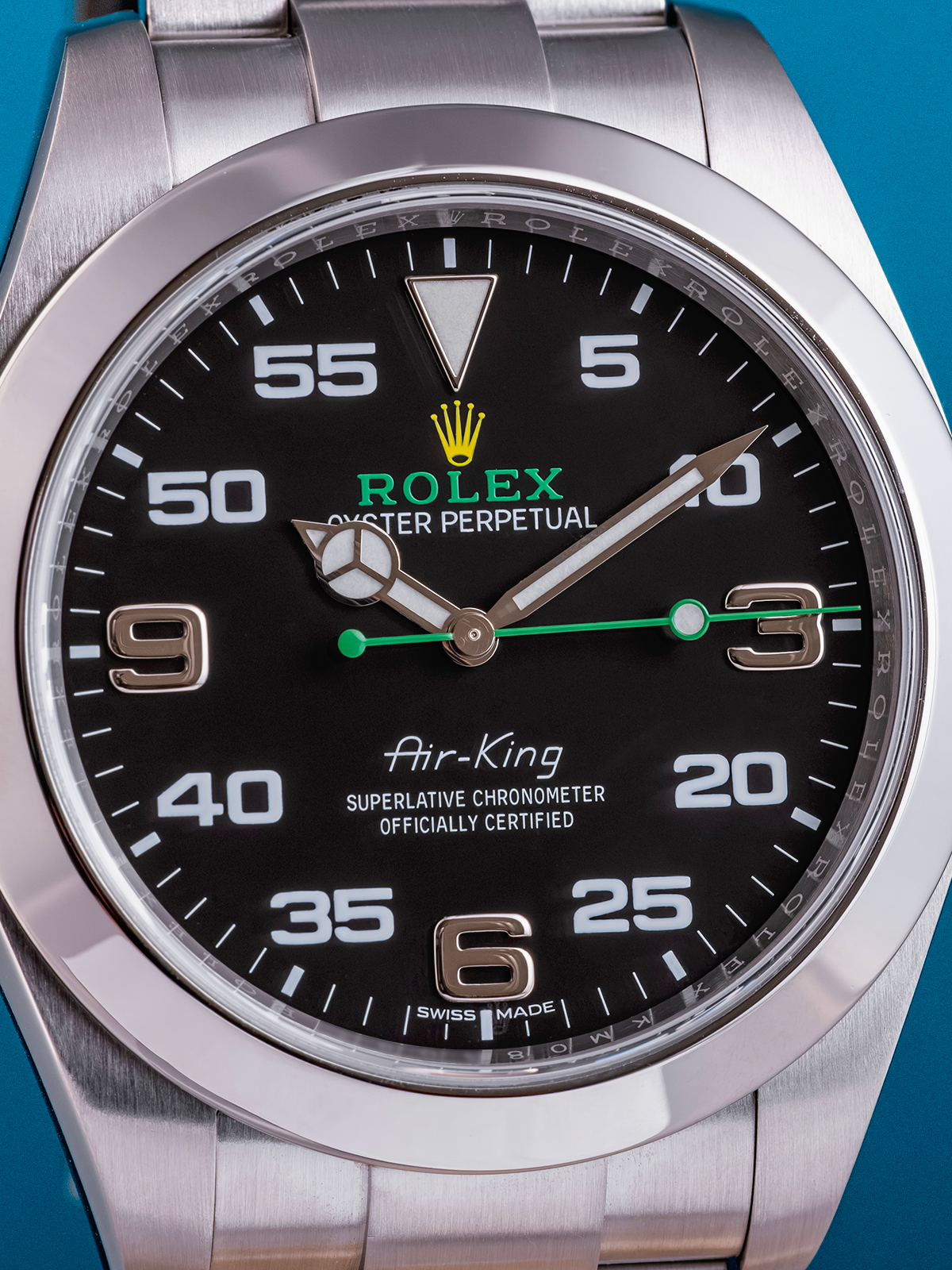 Rolex Air King Arabic 369 40mm ref. 116900 Full Set de 2018