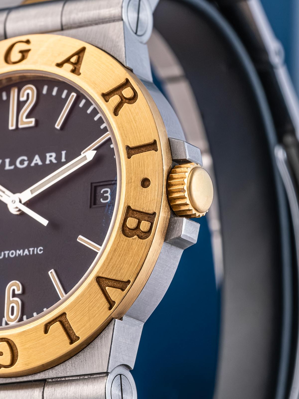 Bvlgari Diagono Two-Tone  Ref. LCV 35SG Automatico de 1990