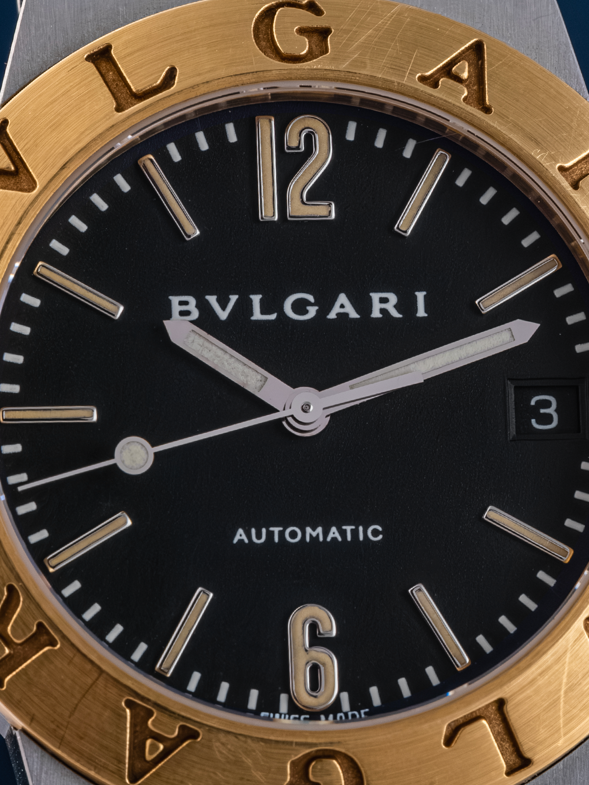 Bvlgari Diagono Two-Tone  Ref. LCV 35SG Automatico de 1990